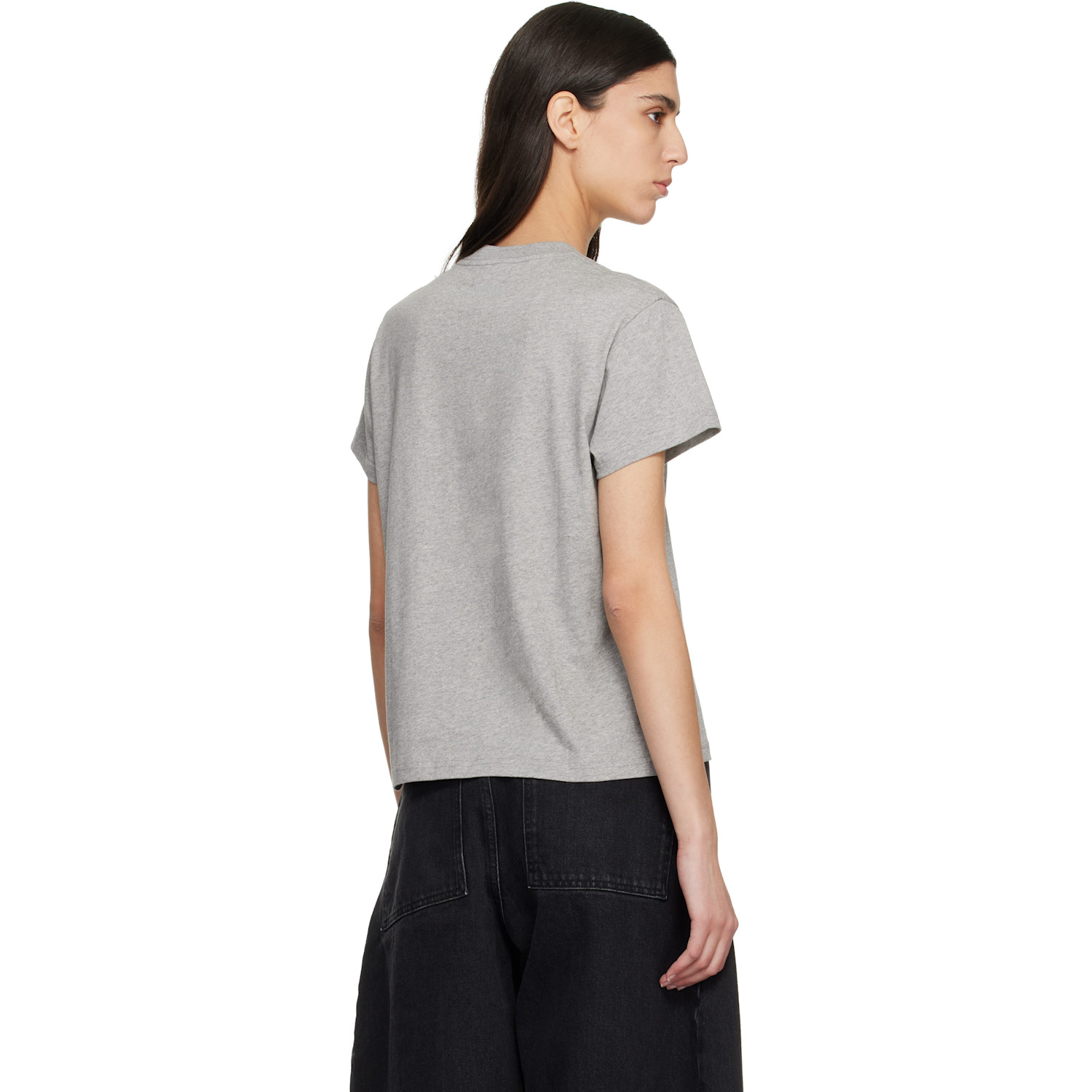  Studio Nicholson Gray Marine T-shirt 