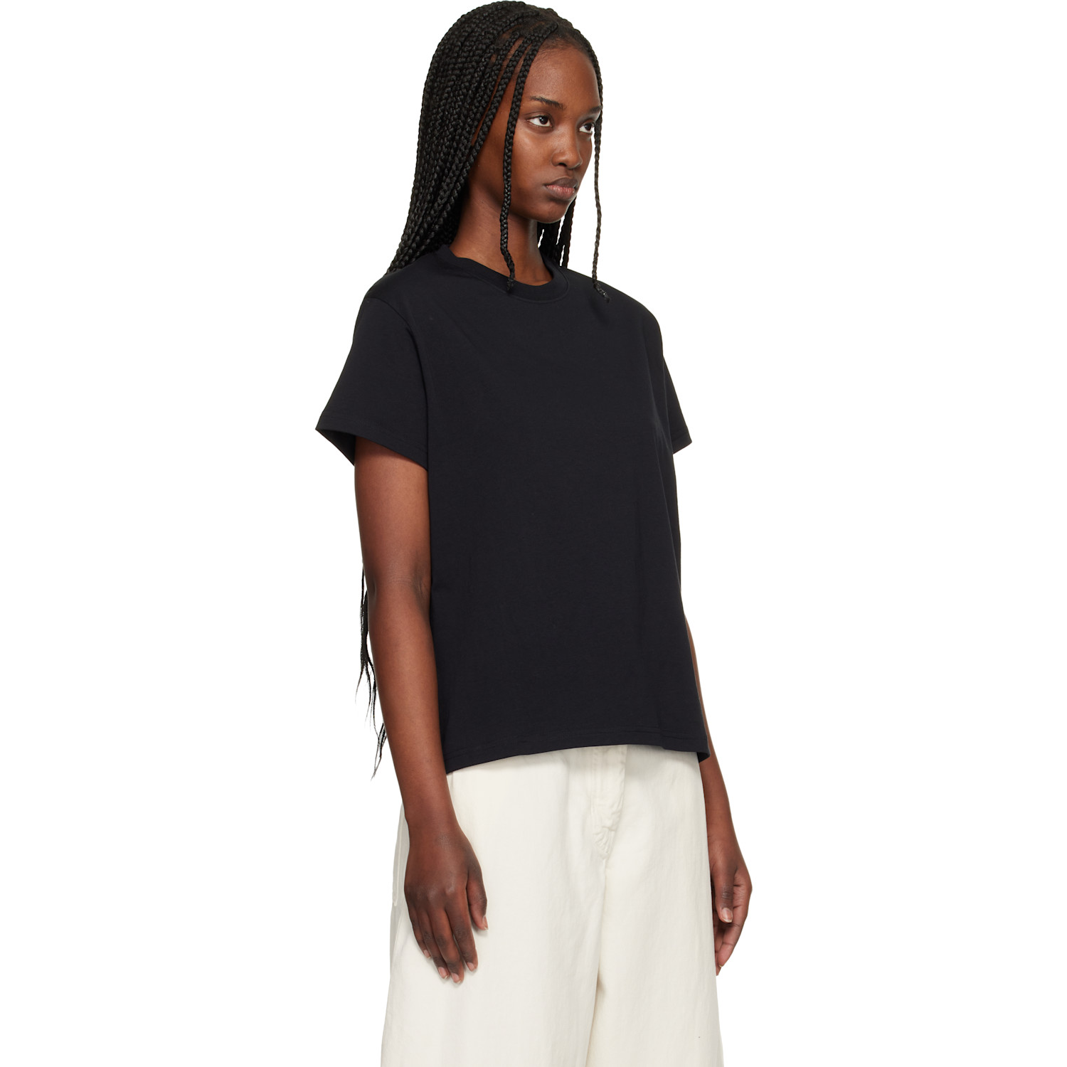  Studio Nicholson Black Marine T-shirt 