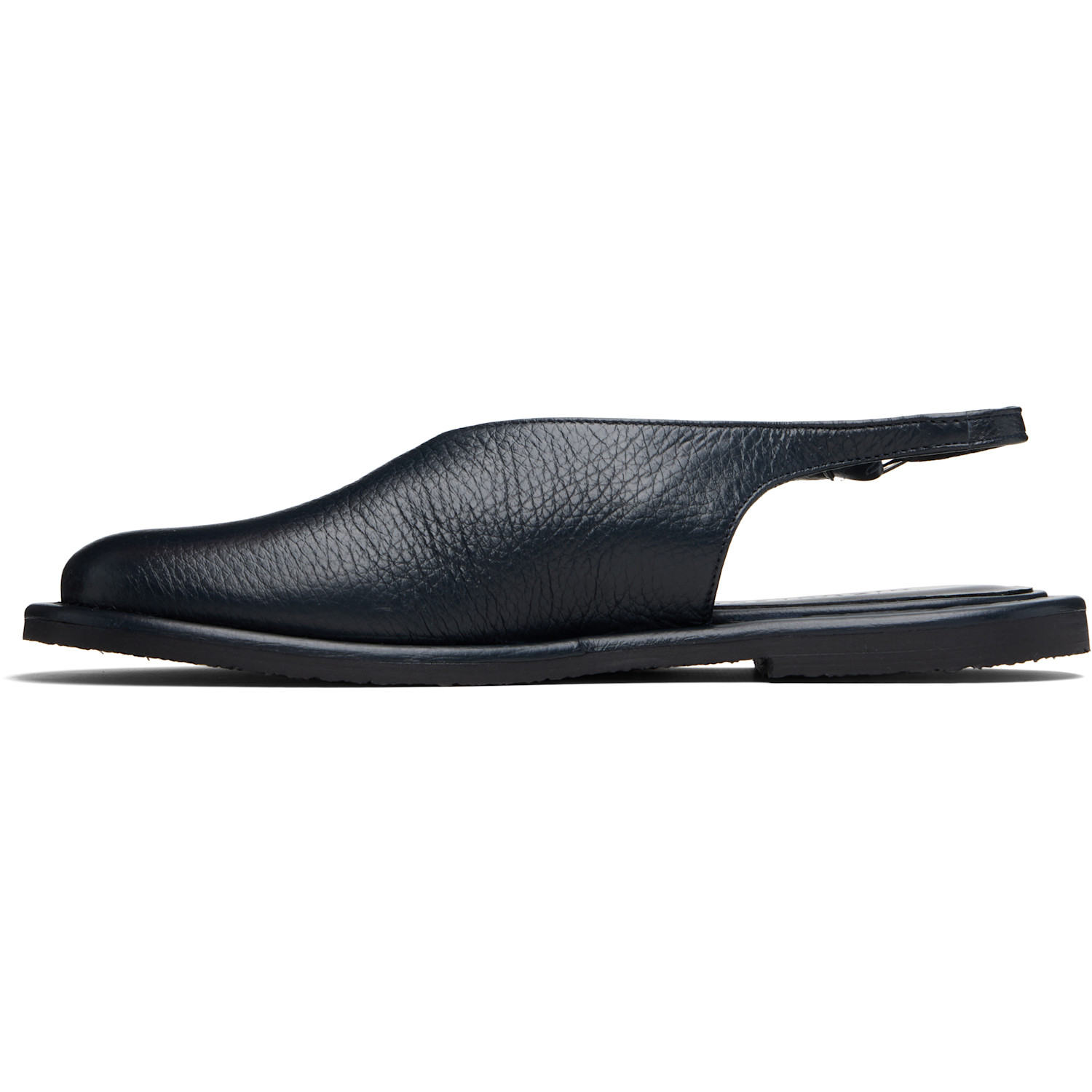  Studio Nicholson Navy Paley Leather Loafers 