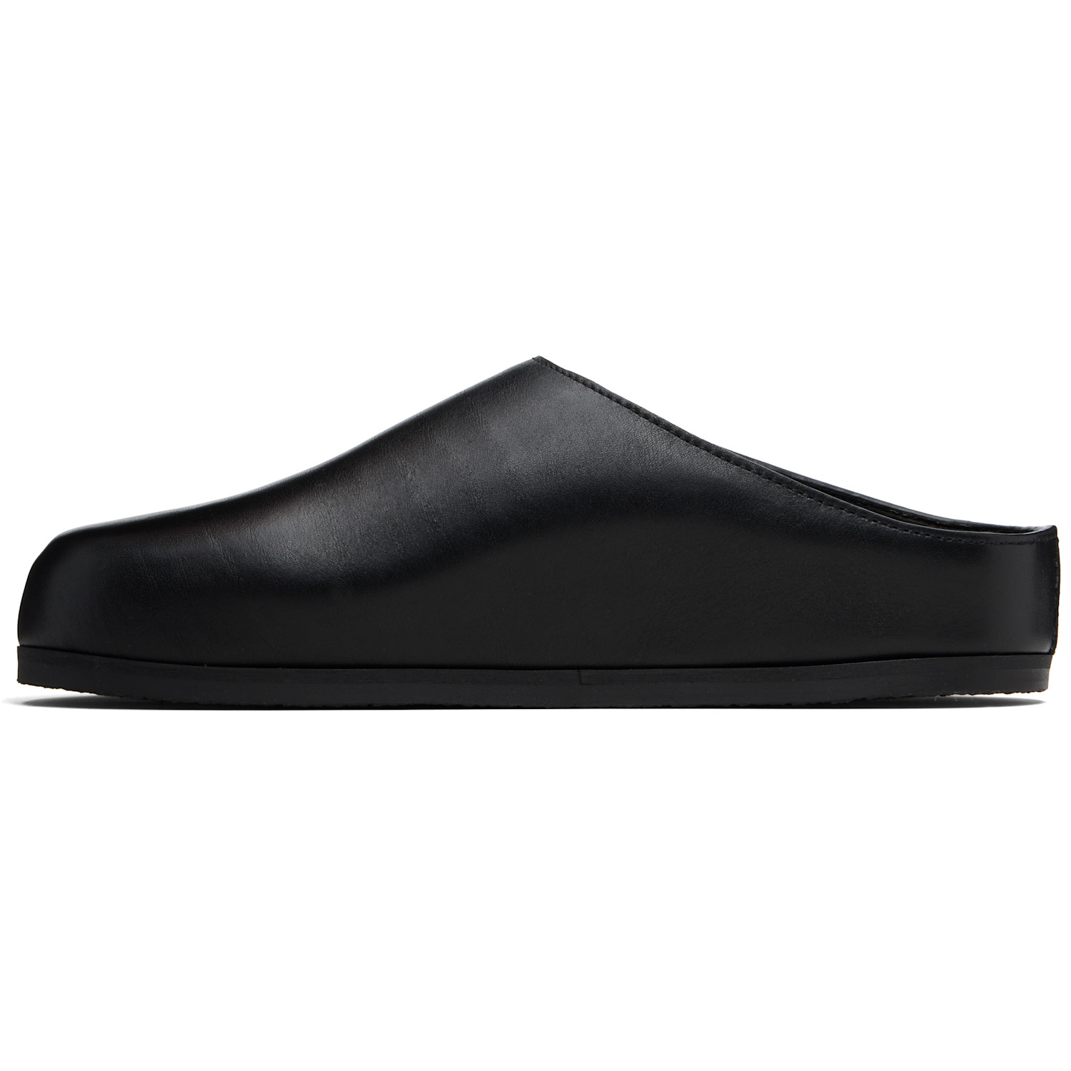  Studio Nicholson Black Wearing Slip-on Loafers 