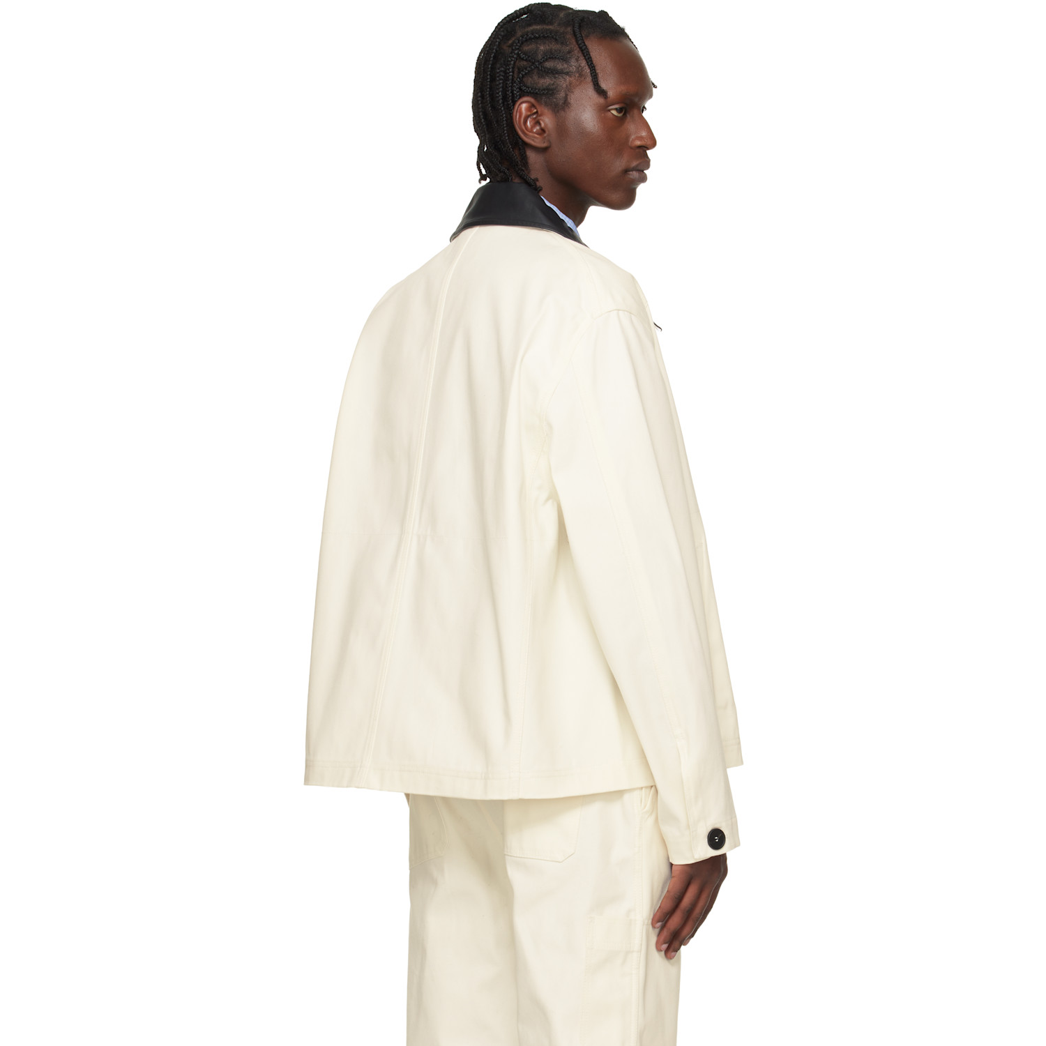  Studio Nicholson White Aaron Levine Edition Dover Jacket 