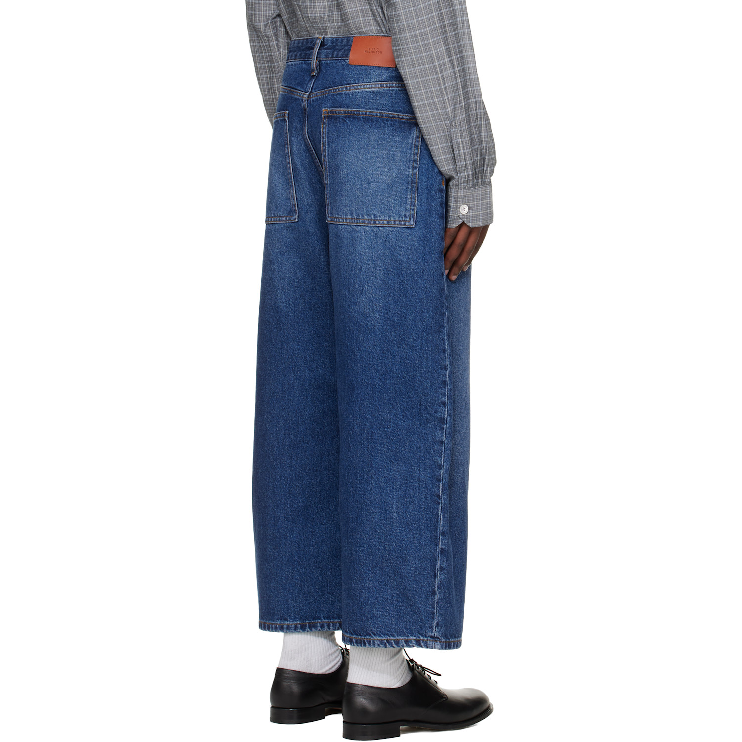  Studio Nicholson Indigo Paolo Jeans 