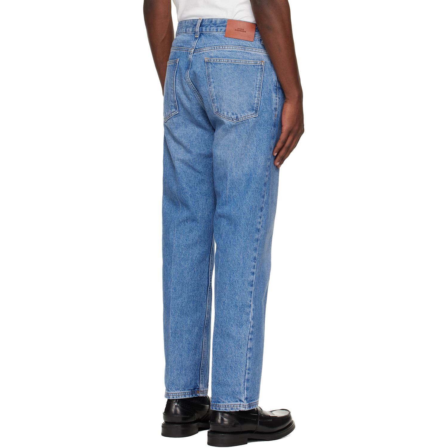  Studio Nicholson Blue Windslow Denim Jeans 