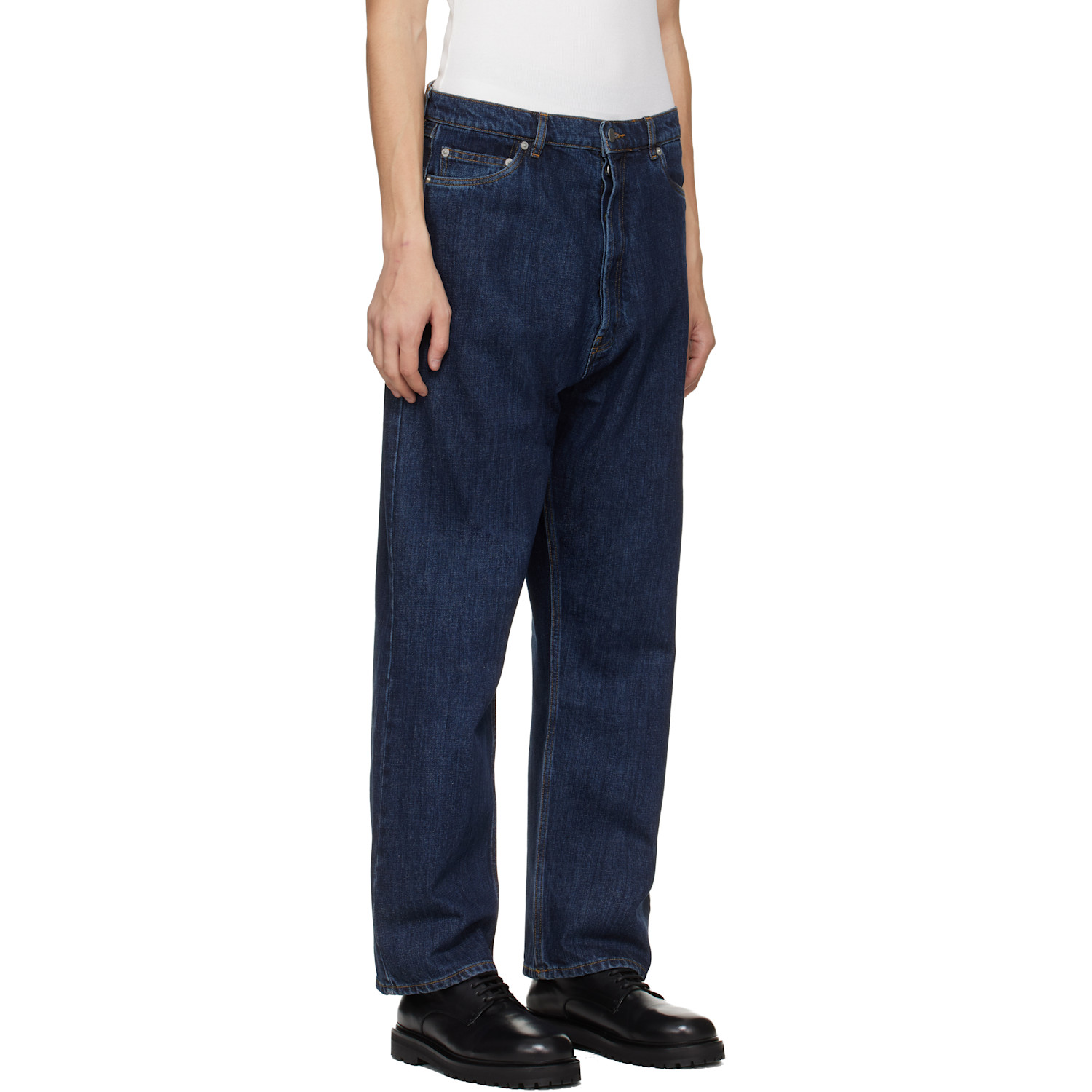  Studio Nicholson Indigo Marylebone Jeans 
