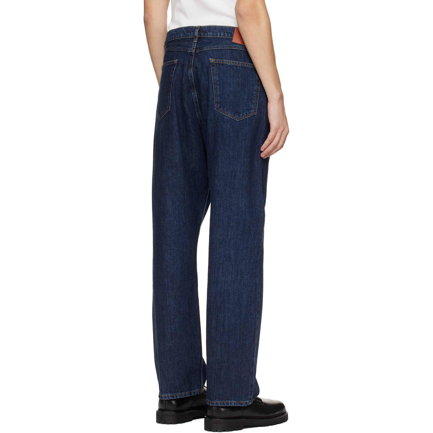  Studio Nicholson Indigo Marylebone Jeans 