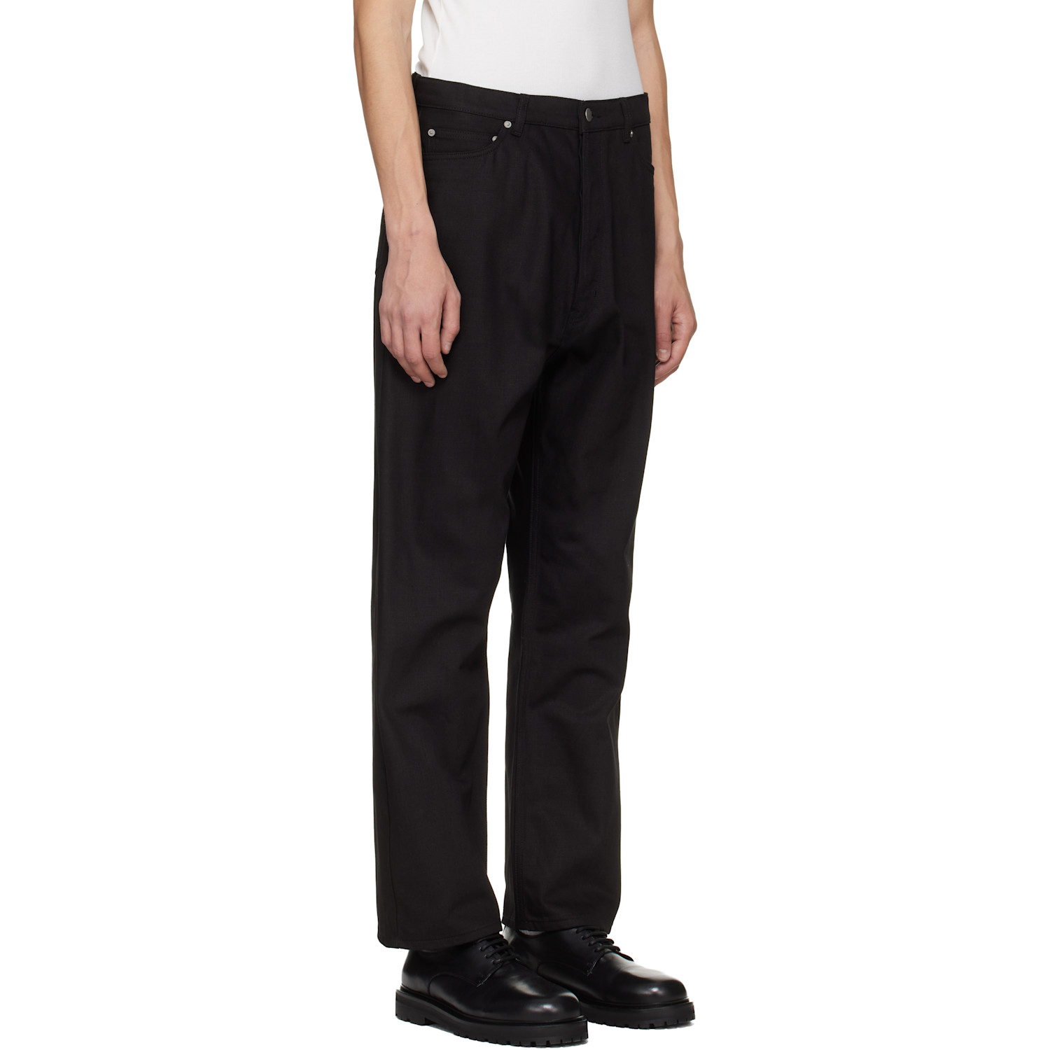  Studio Nicholson Black Marylebone Jeans 