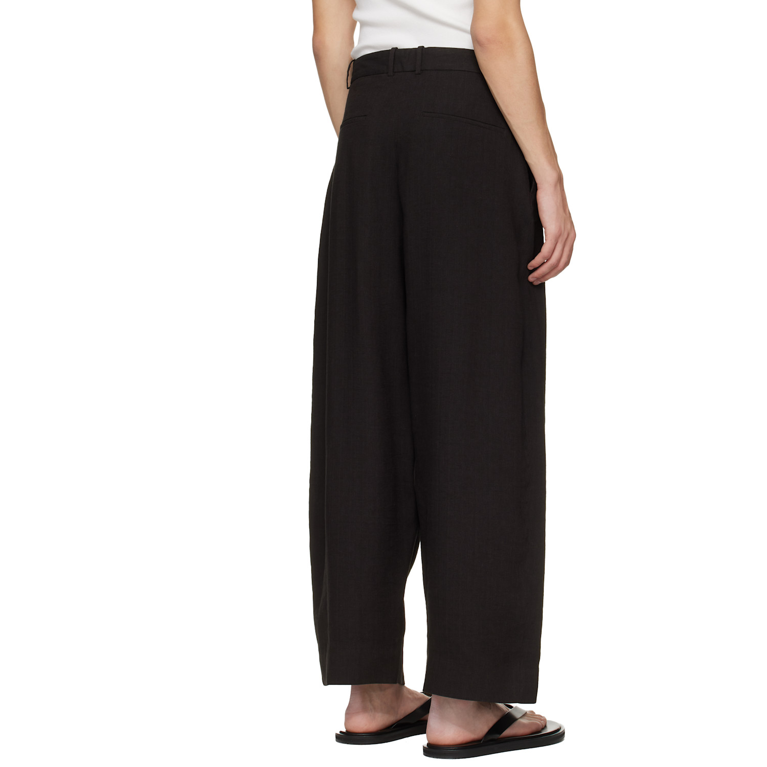  Studio Nicholson Brown Line Trousers 