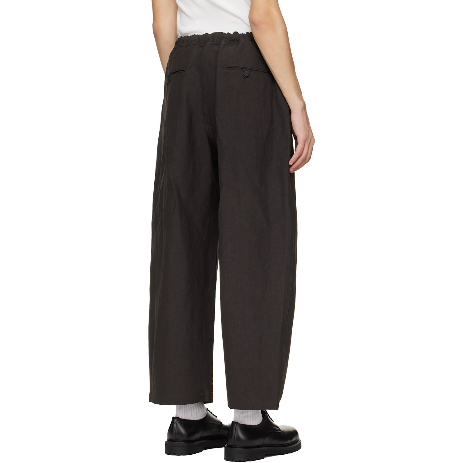  Studio Nicholson Black Sonny Trousers 
