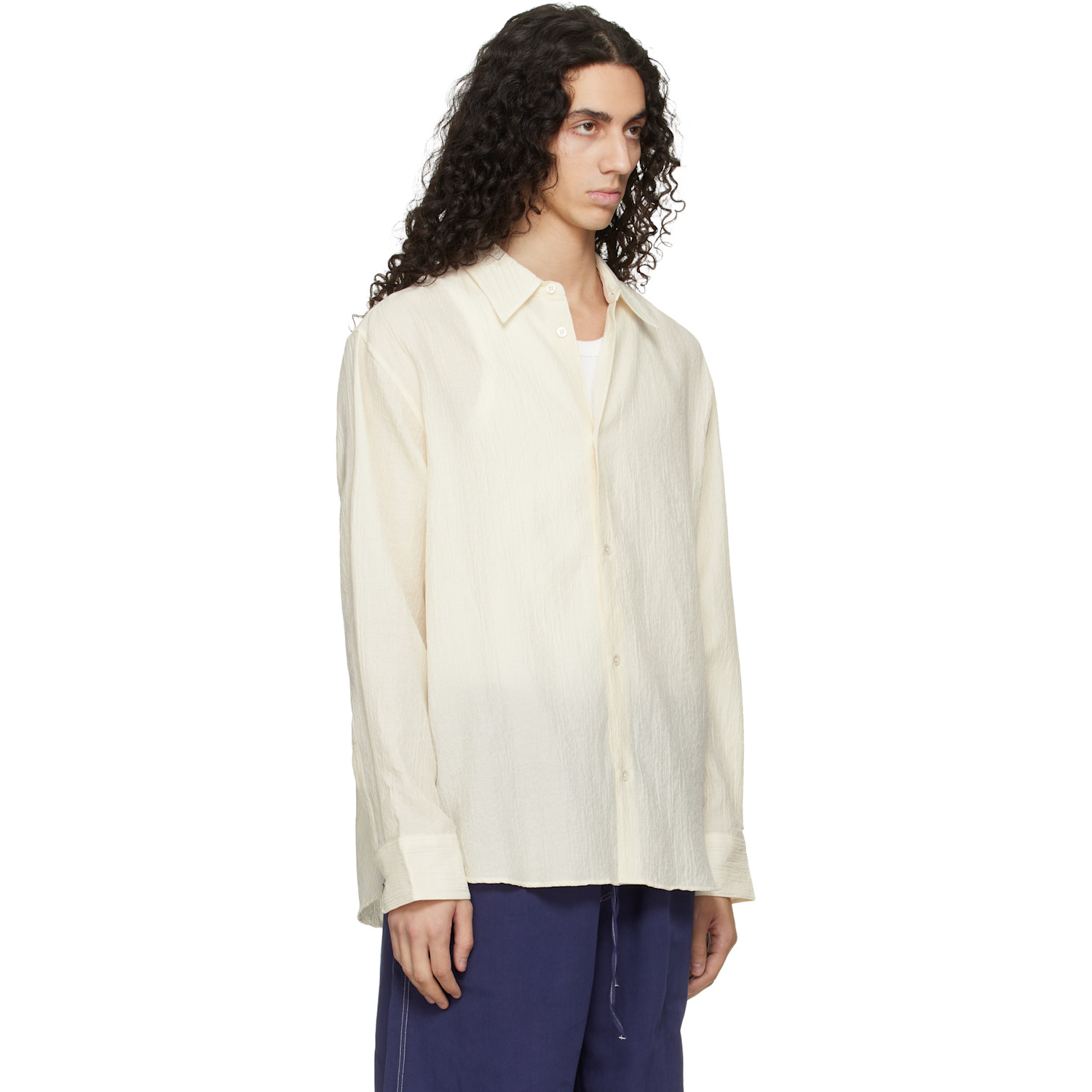  Studio Nicholson Off-white View Shirt 