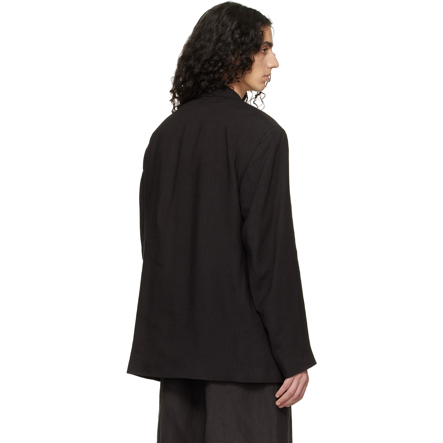  Studio Nicholson Brown Daburu Blazer 