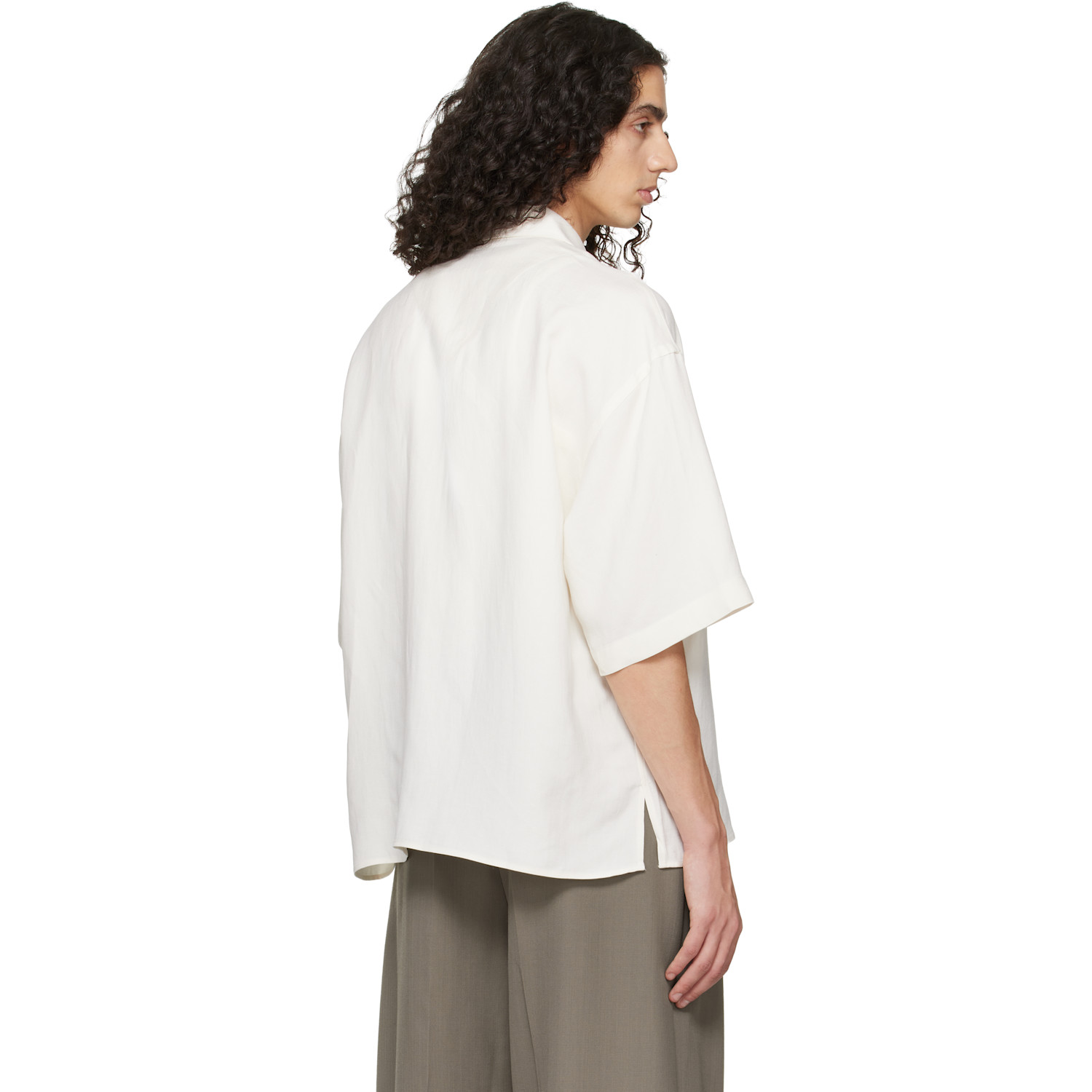  Studio Nicholson Off-white Lemmer Polo 