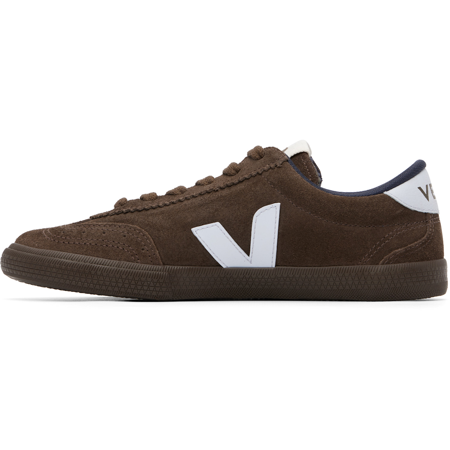  Veja Brown Volley Suede Sneakers 