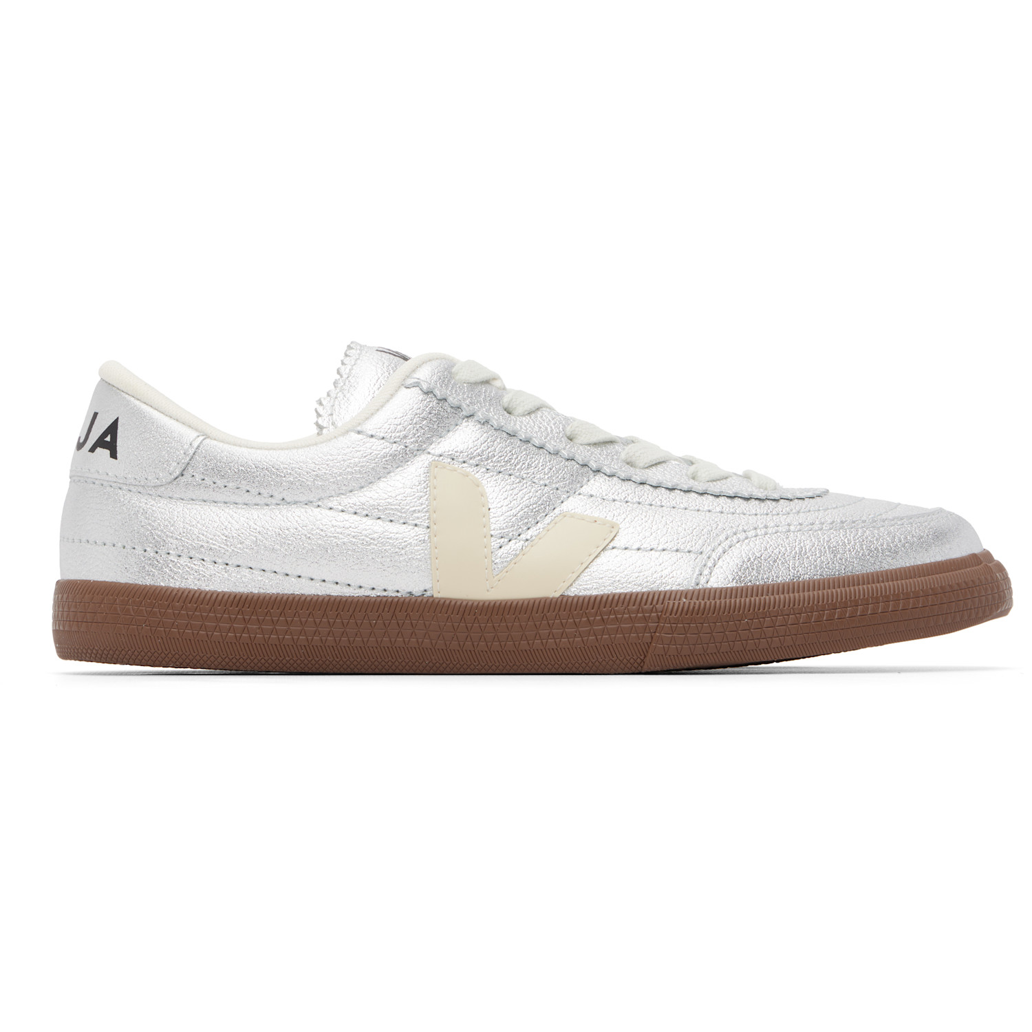 VEJA Silver Paneka Leather Sneakers