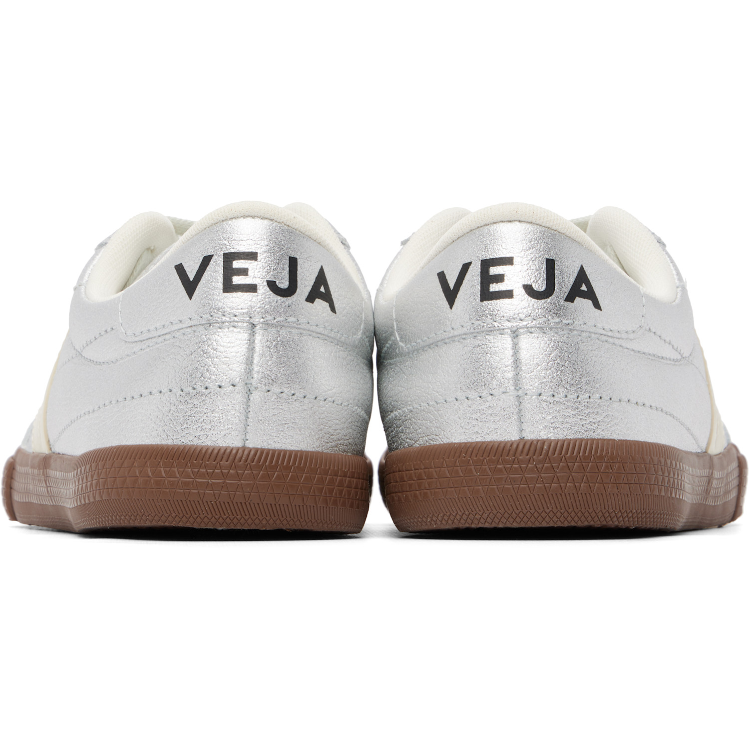  Veja Silver Paneka Leather Sneakers 