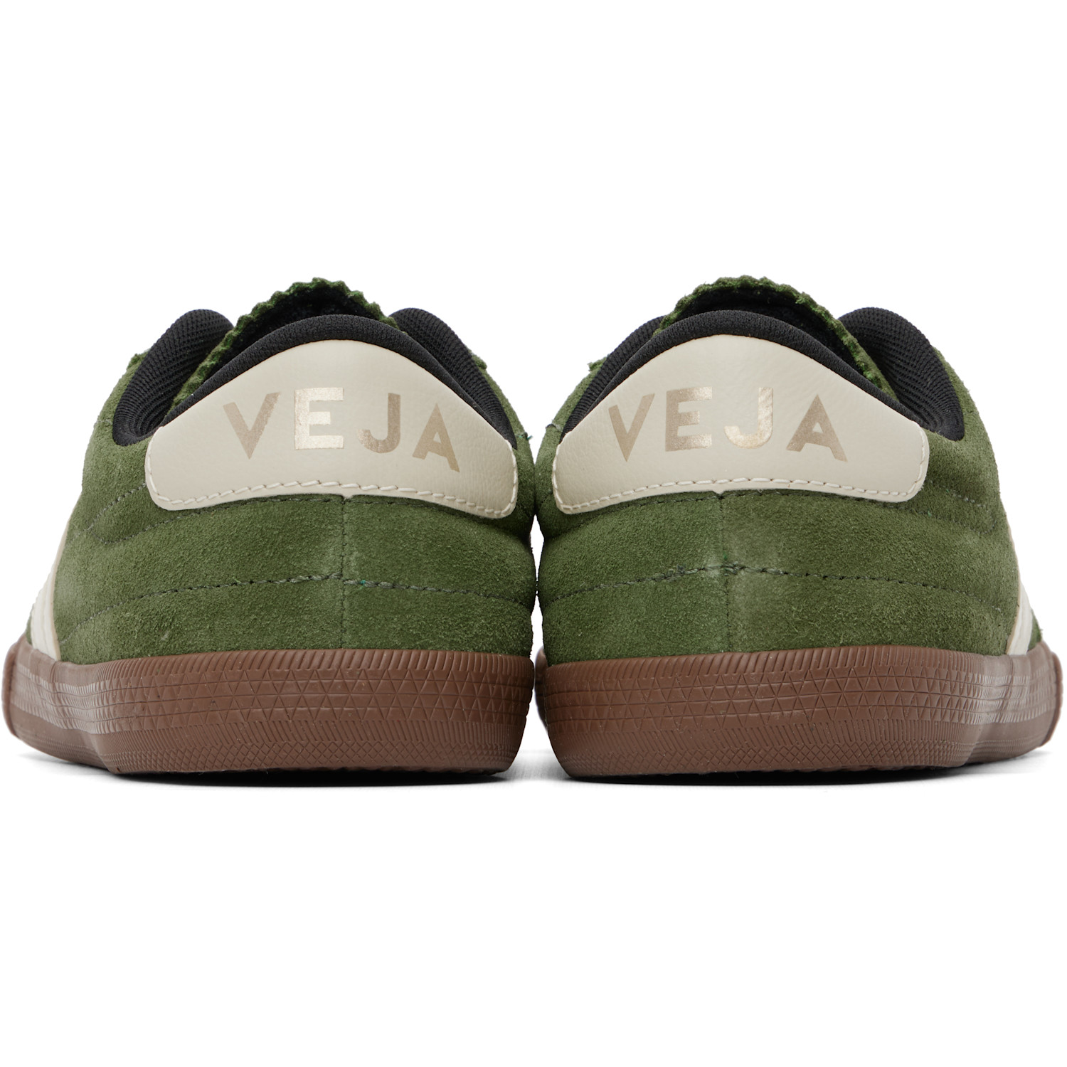  Veja Green Panenka Suede Sneakers 
