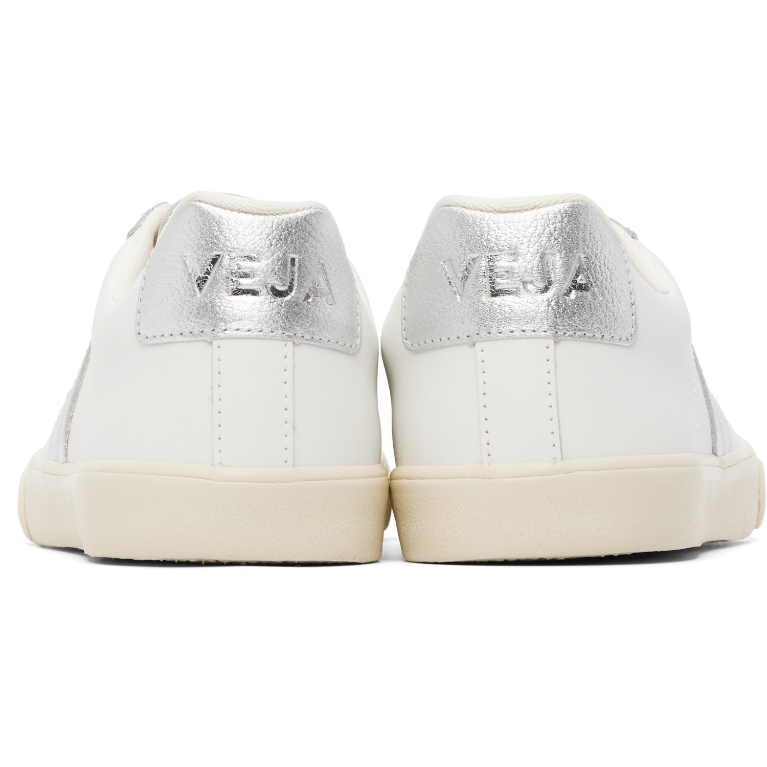  Veja White Esplar Leather Sneakers 