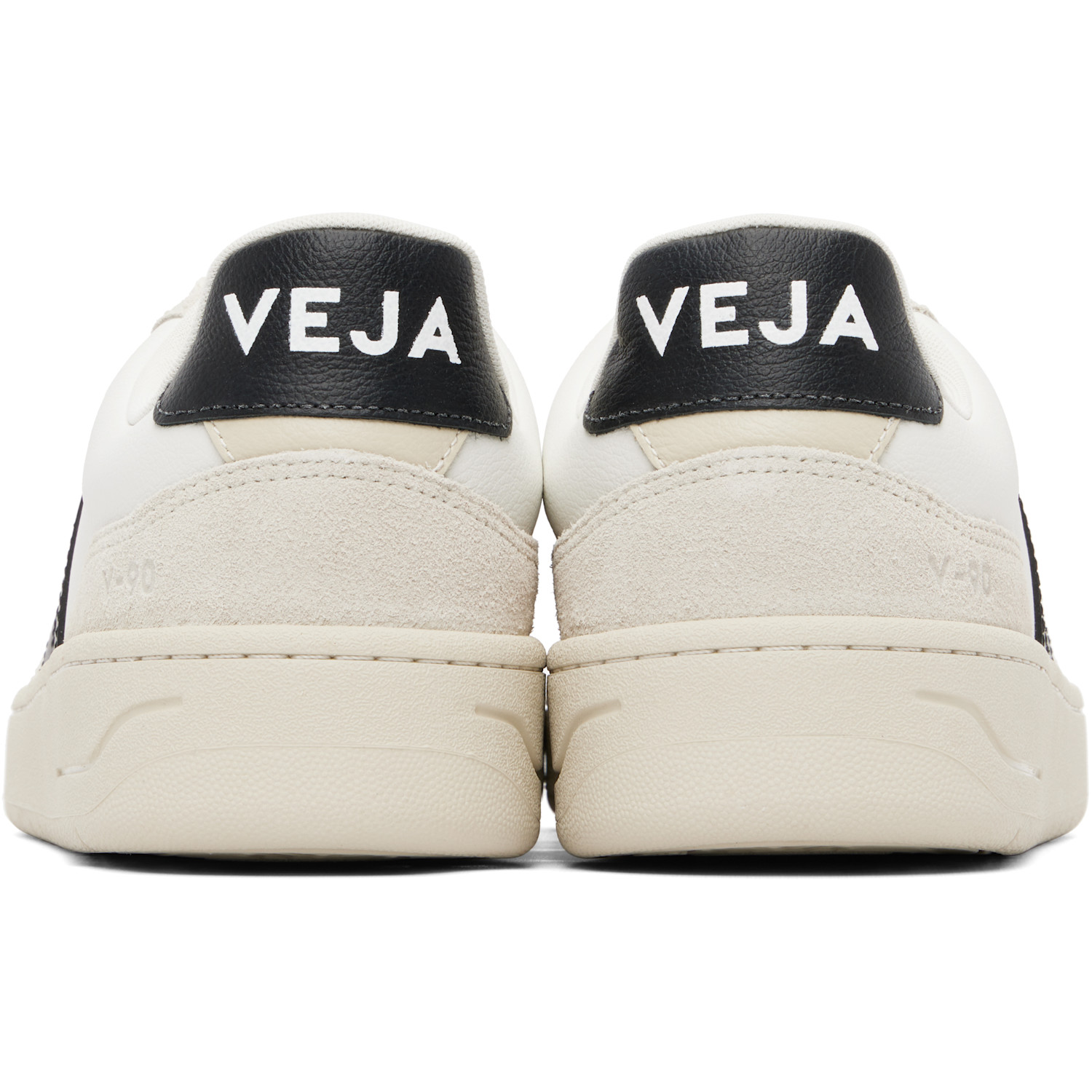  Veja Off-white V-90 Leather Sneakers 