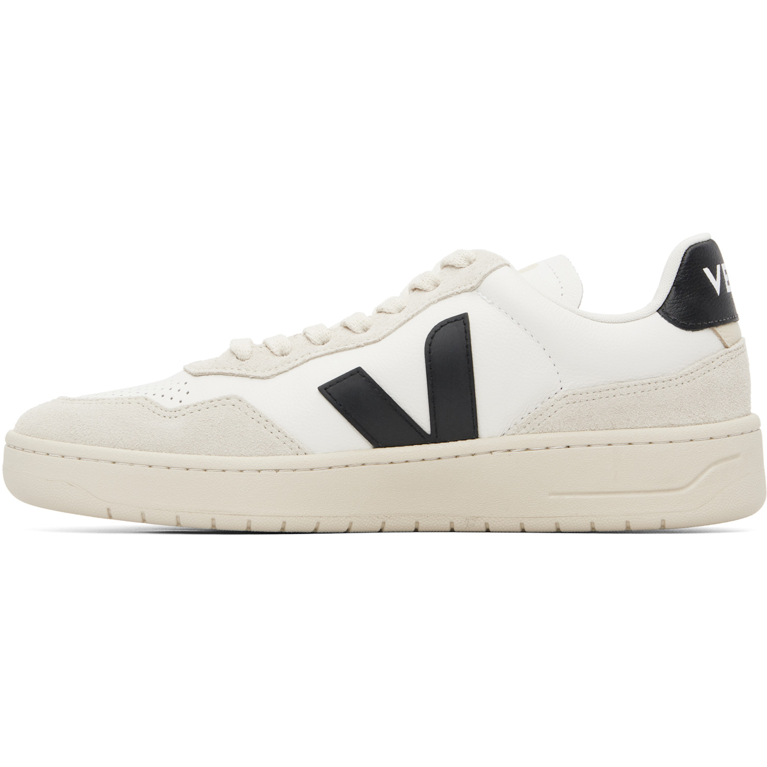  Veja Off-white V-90 Leather Sneakers 