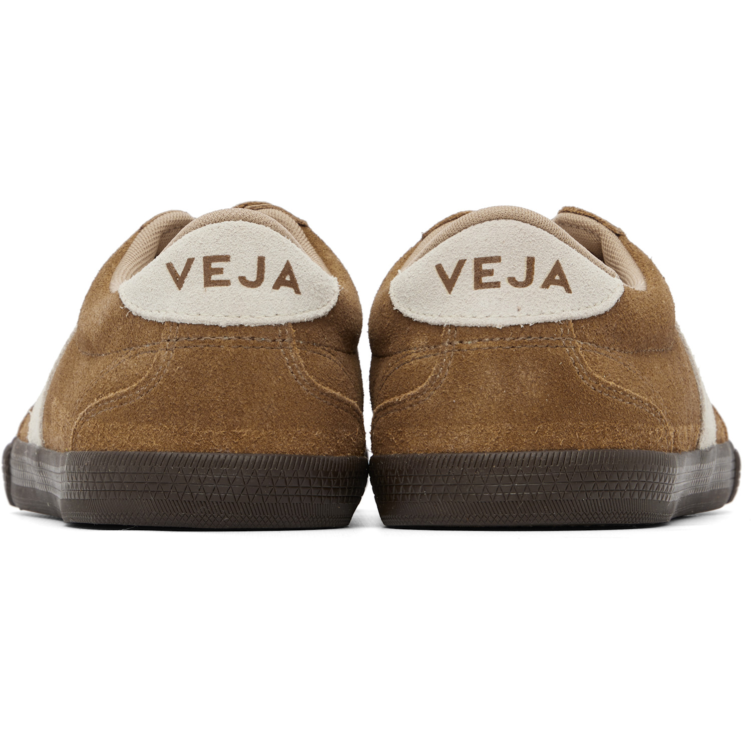  Veja Tan Volley Suede Sneakers 
