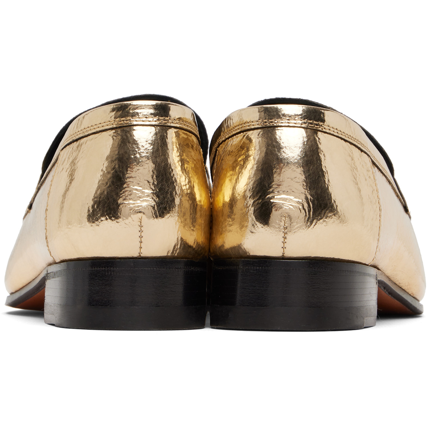  Paris Texas Gold Alain Loafers 