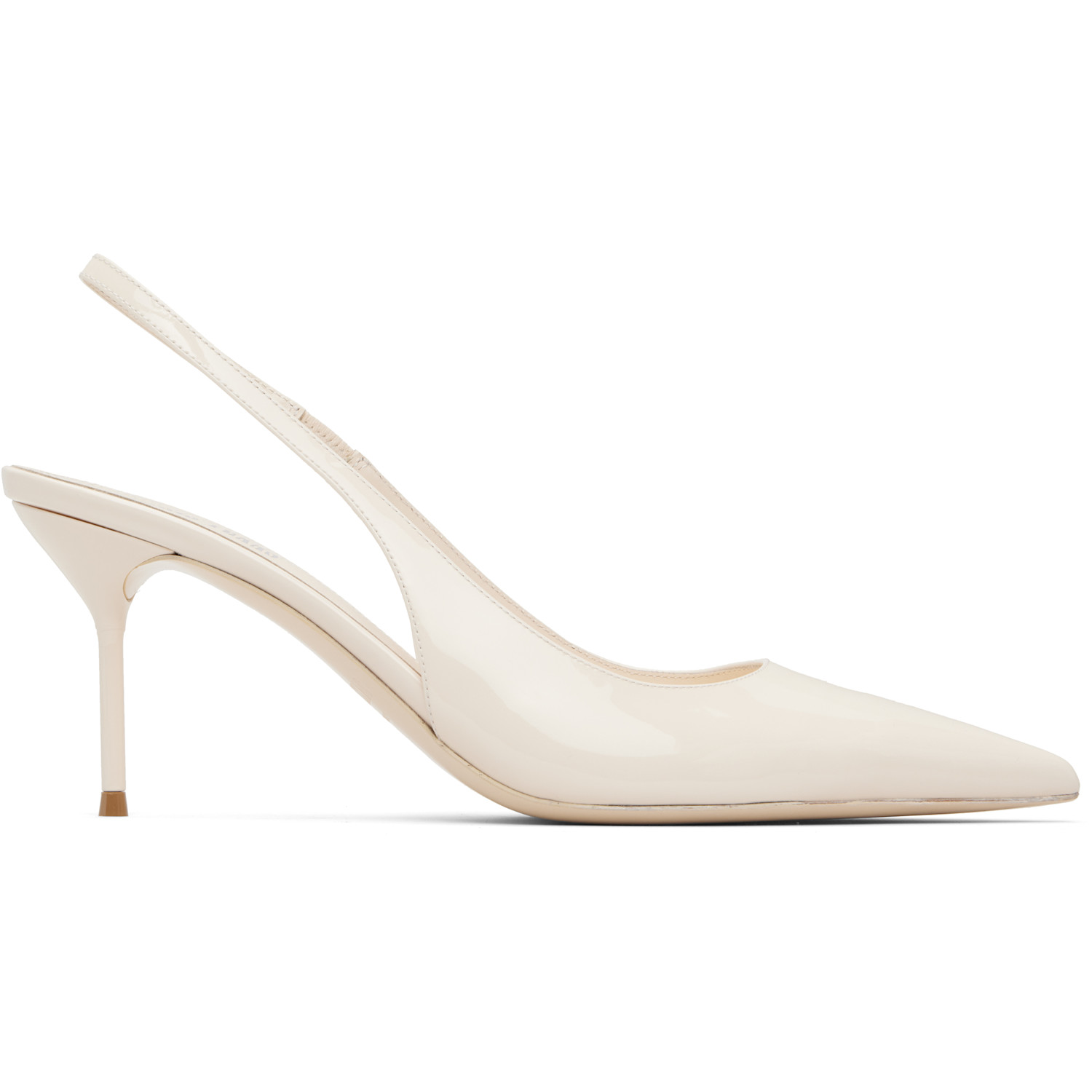 Paris Texas Off-White Lidia Slingback 70 Heels