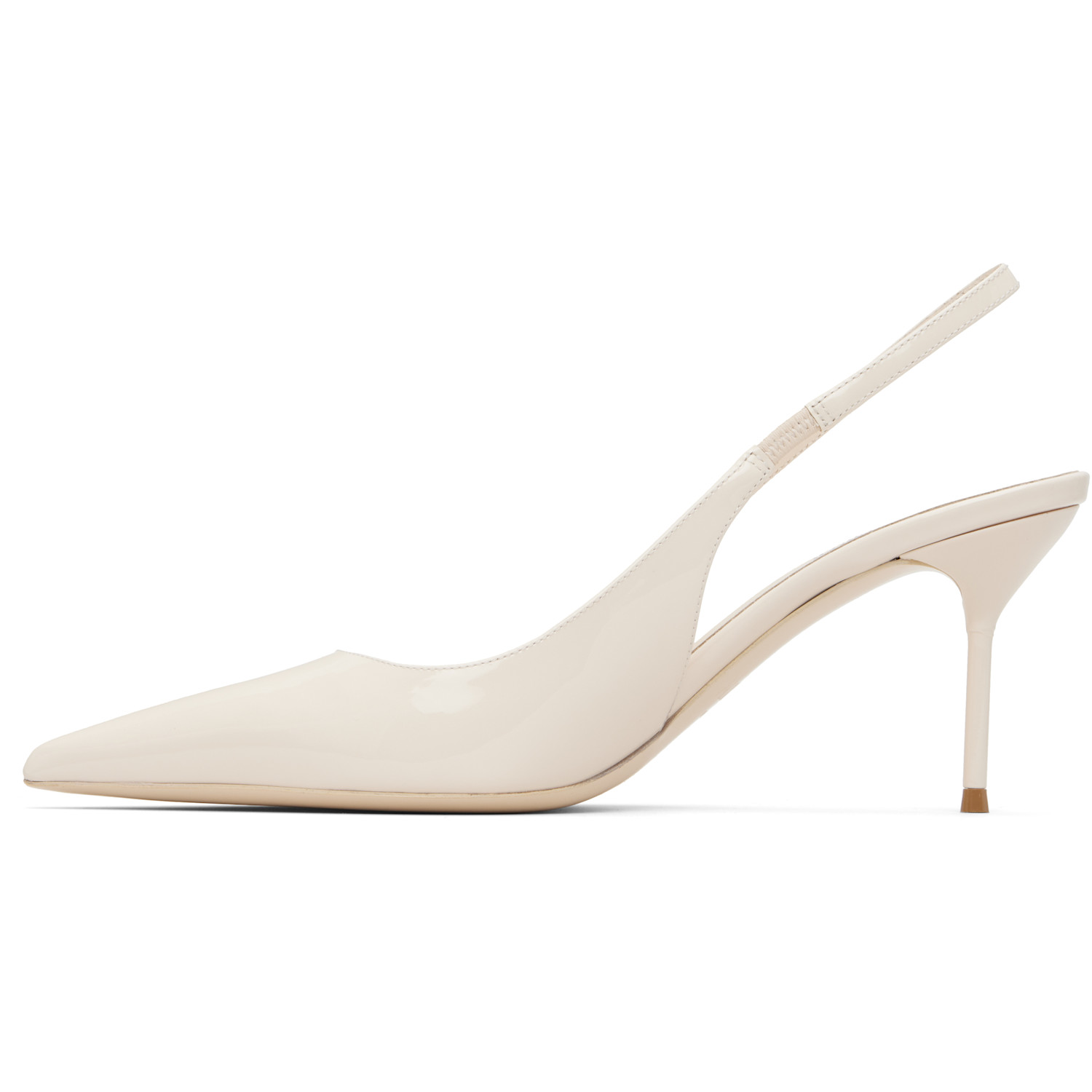  Paris Texas Off-white Lidia Slingback 70 Heels 