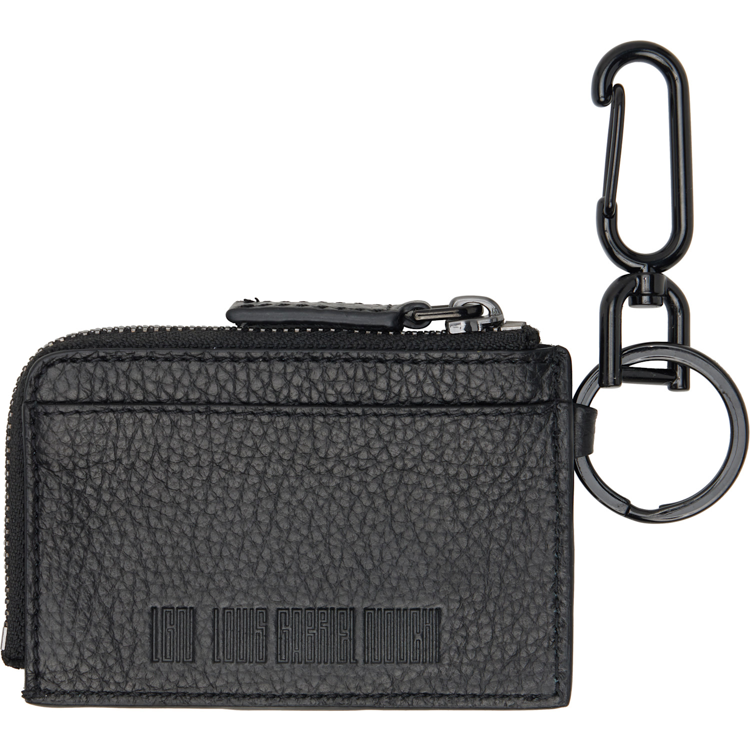  Lgn Louis Gabriel Nouchi Black Brief Card Holder 