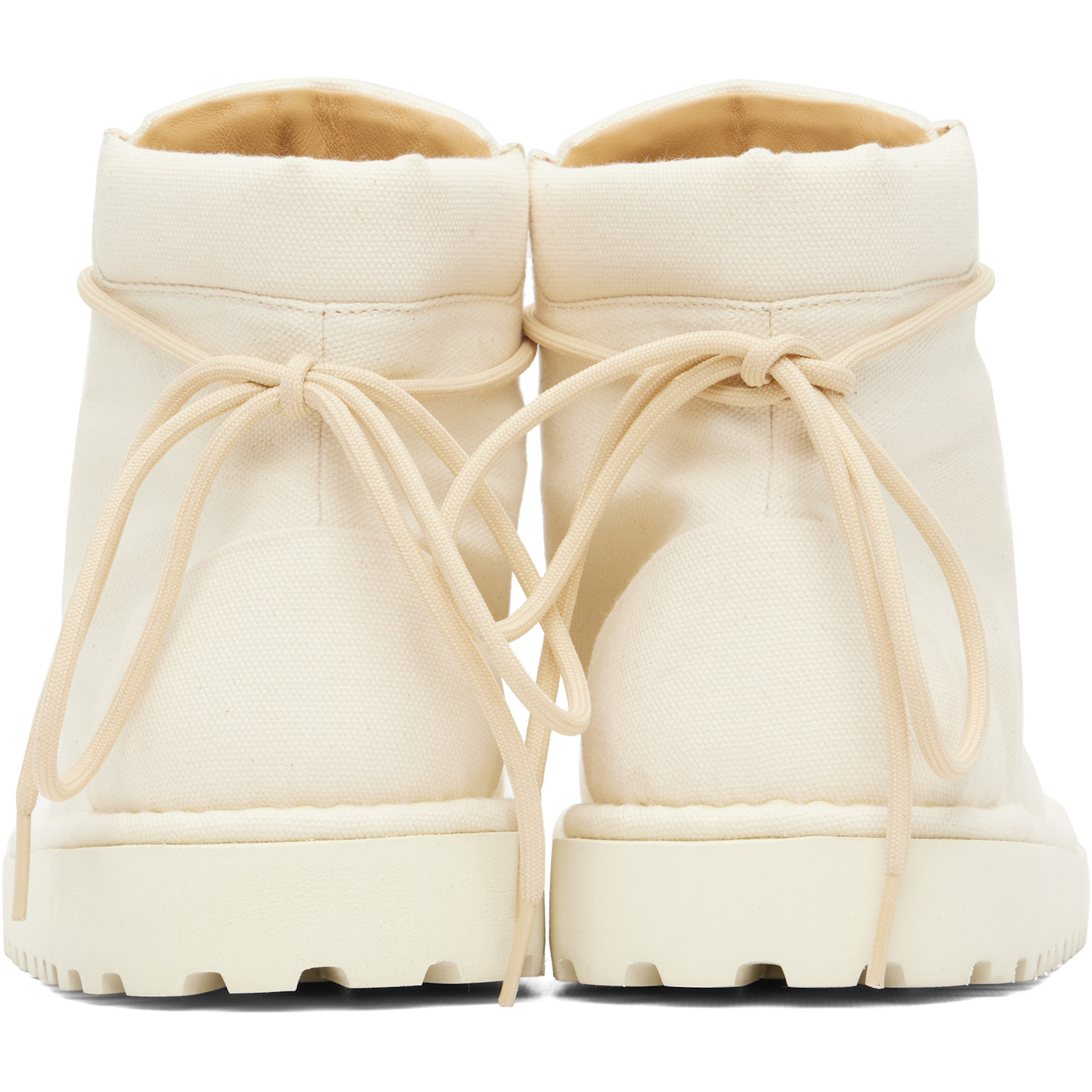  Marsèll Gomme White Pallottola Crepping Ankle Boots 