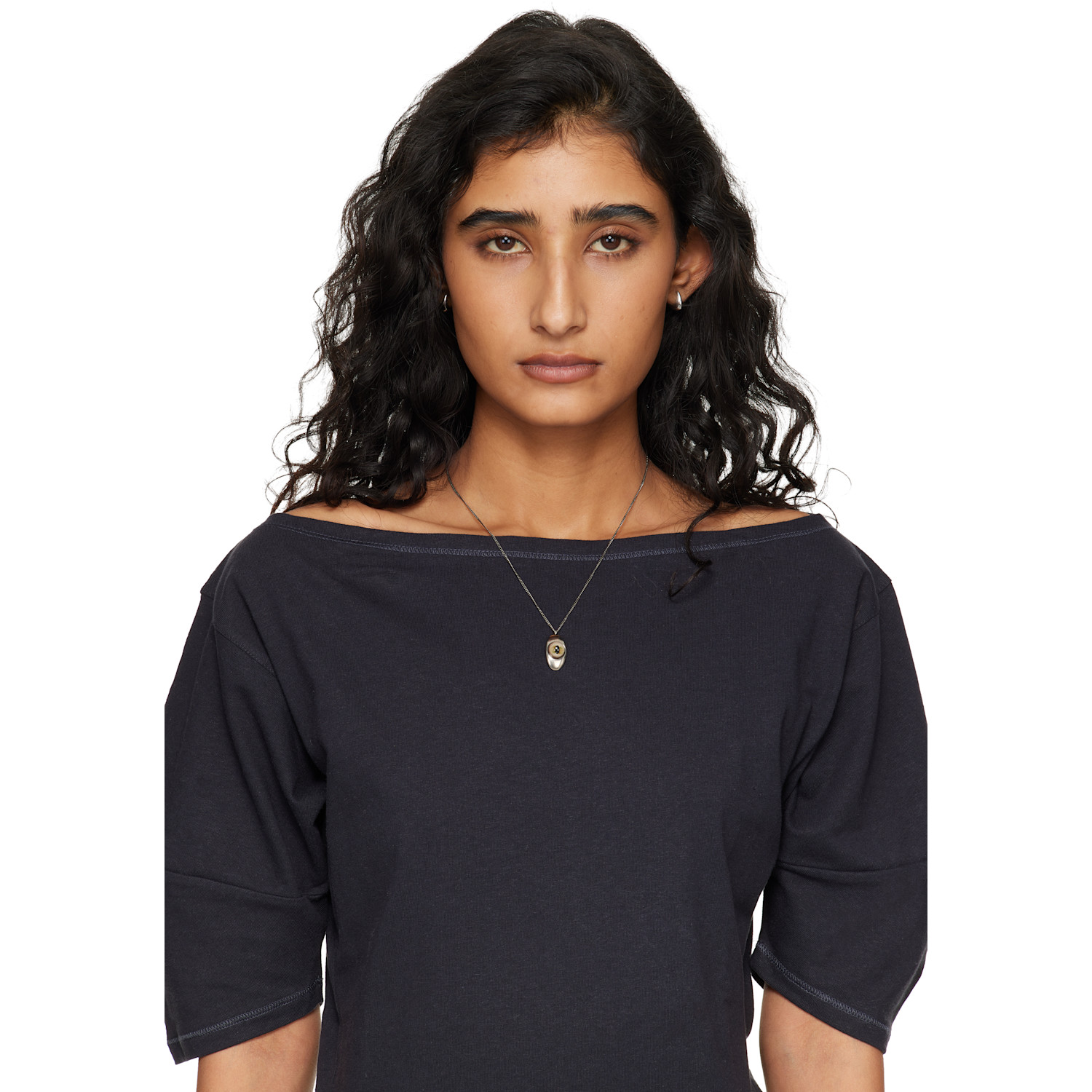  Lemaire Cat Eye Pendant Necklace 