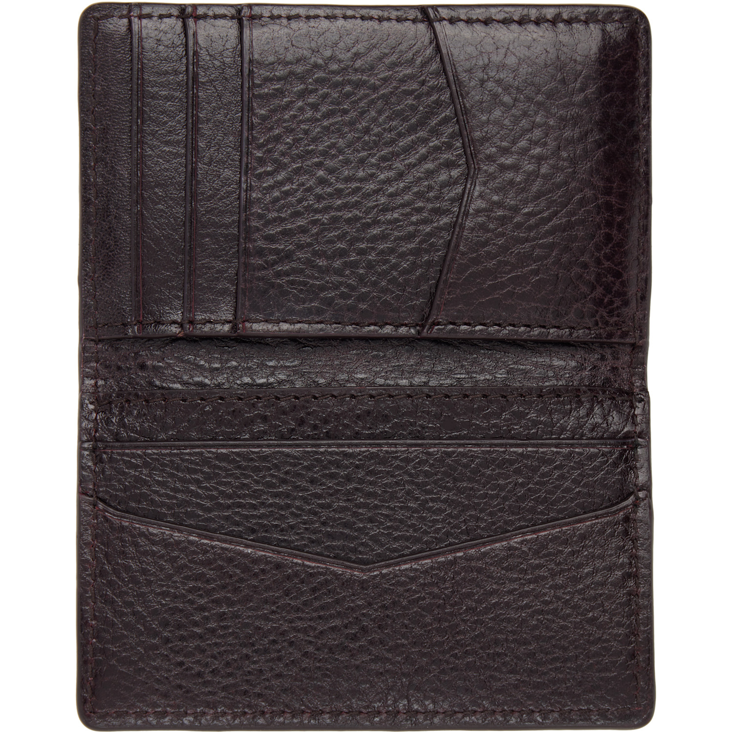  Lemaire Brown Gear Pocket Organizer Card Holder 