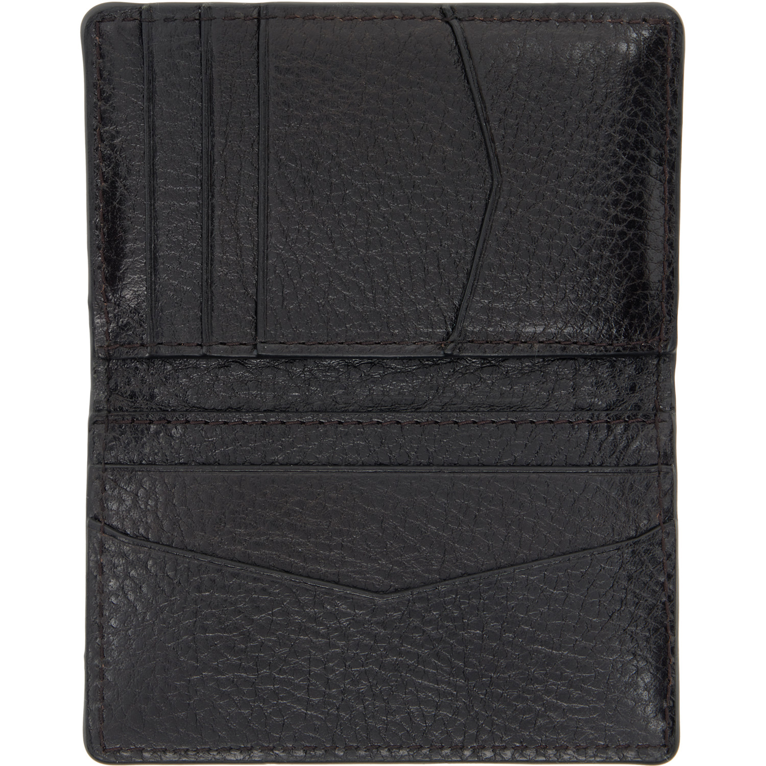  Lemaire Brown Gear Pocket Organizer Card Holder 