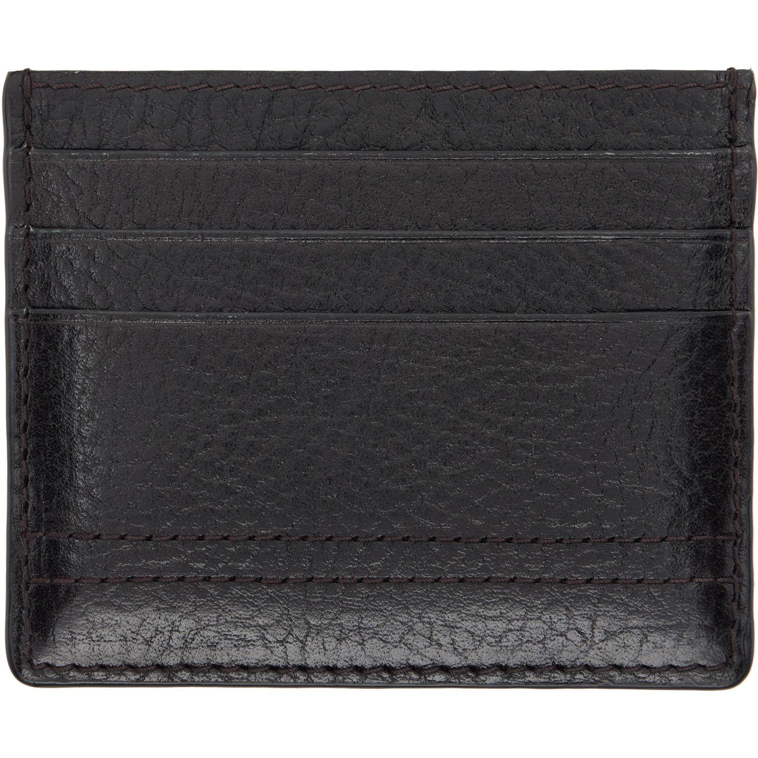  Lemaire Brown Gear Card Holder 