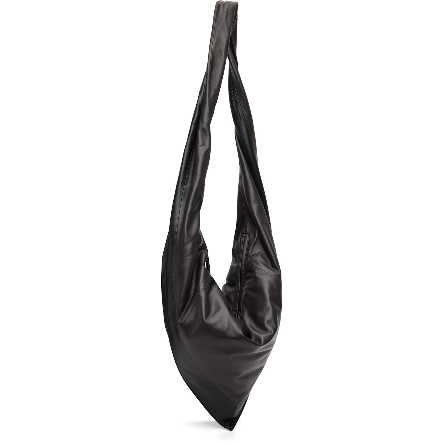  Lemaire Black Small Scarf Extended Handle Bag 