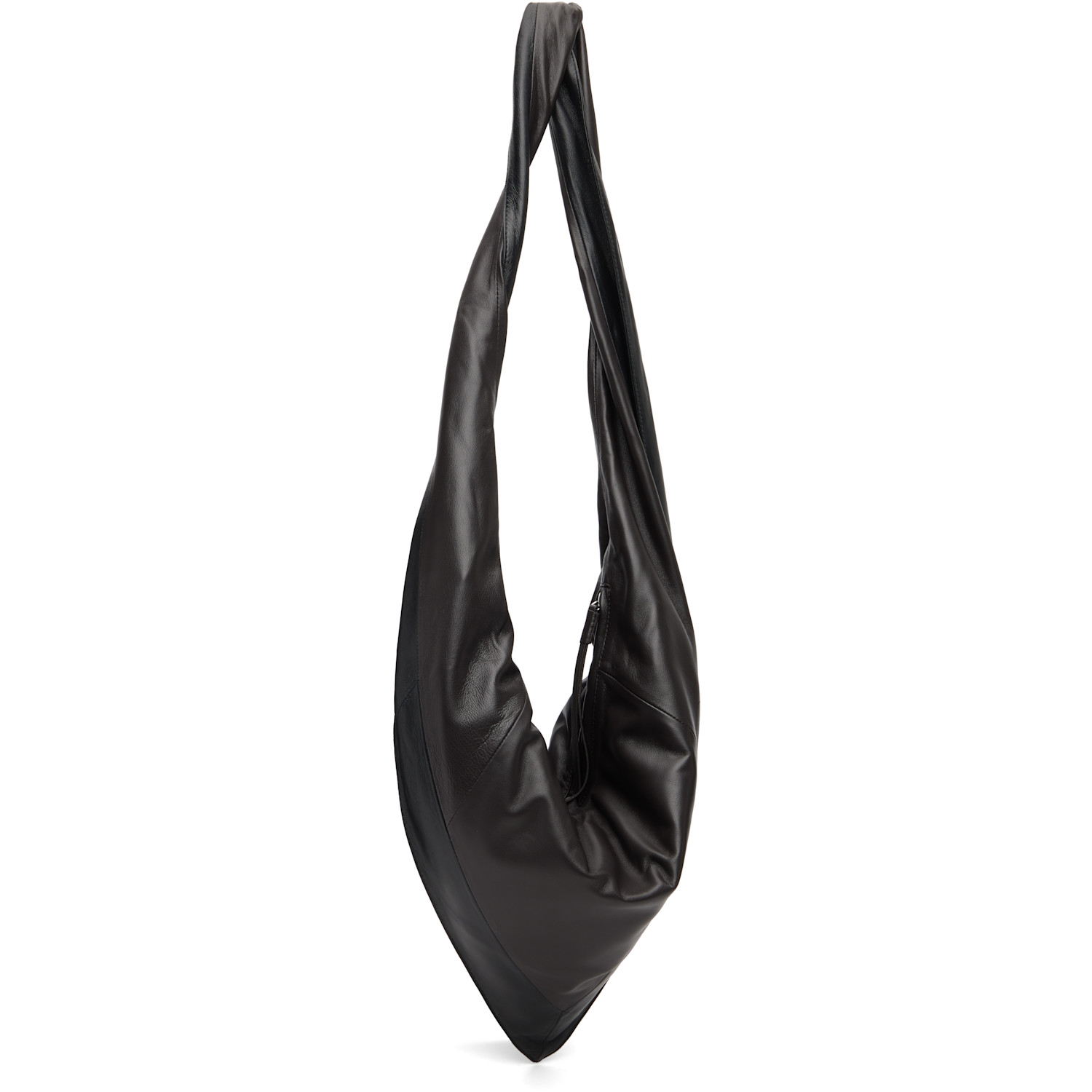  Lemaire Black Small Scarf Extended Handle Bag 