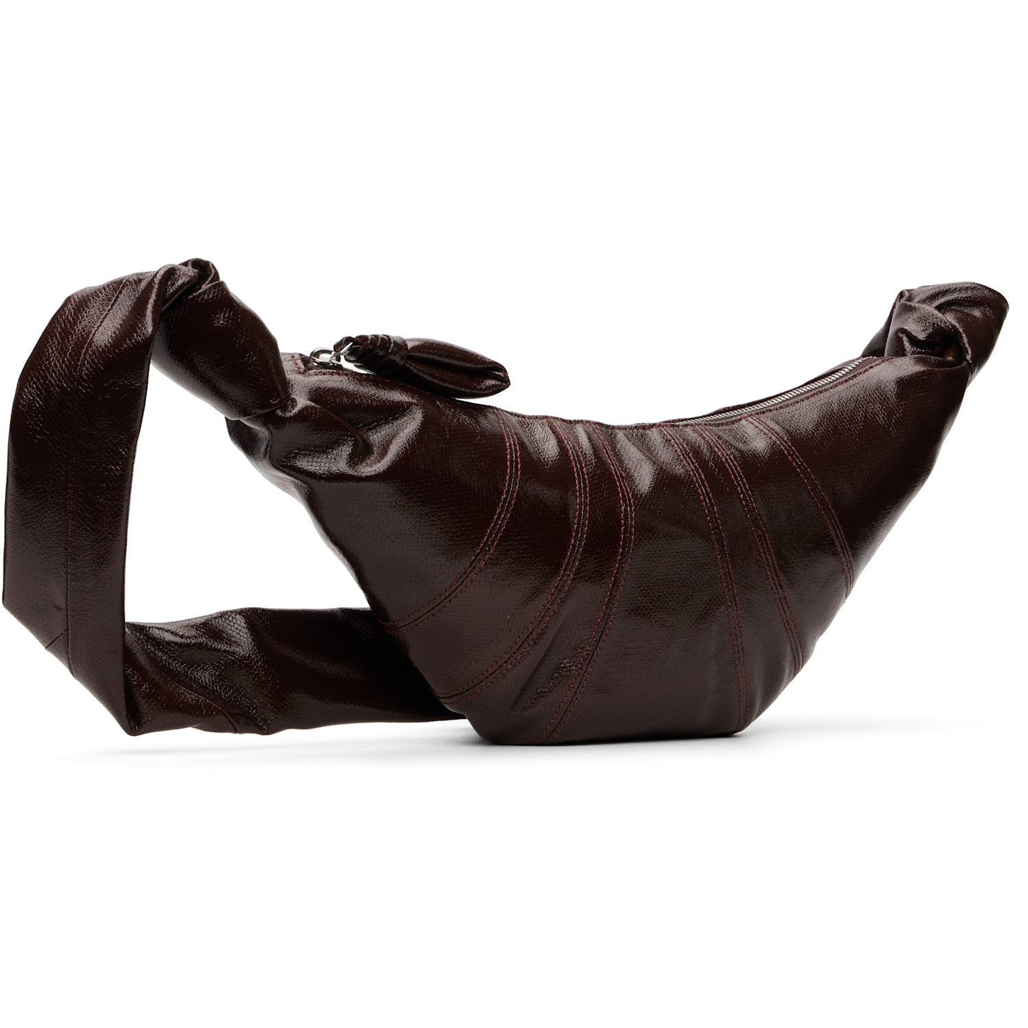  Lemaire Brown Small Croissant Bag 