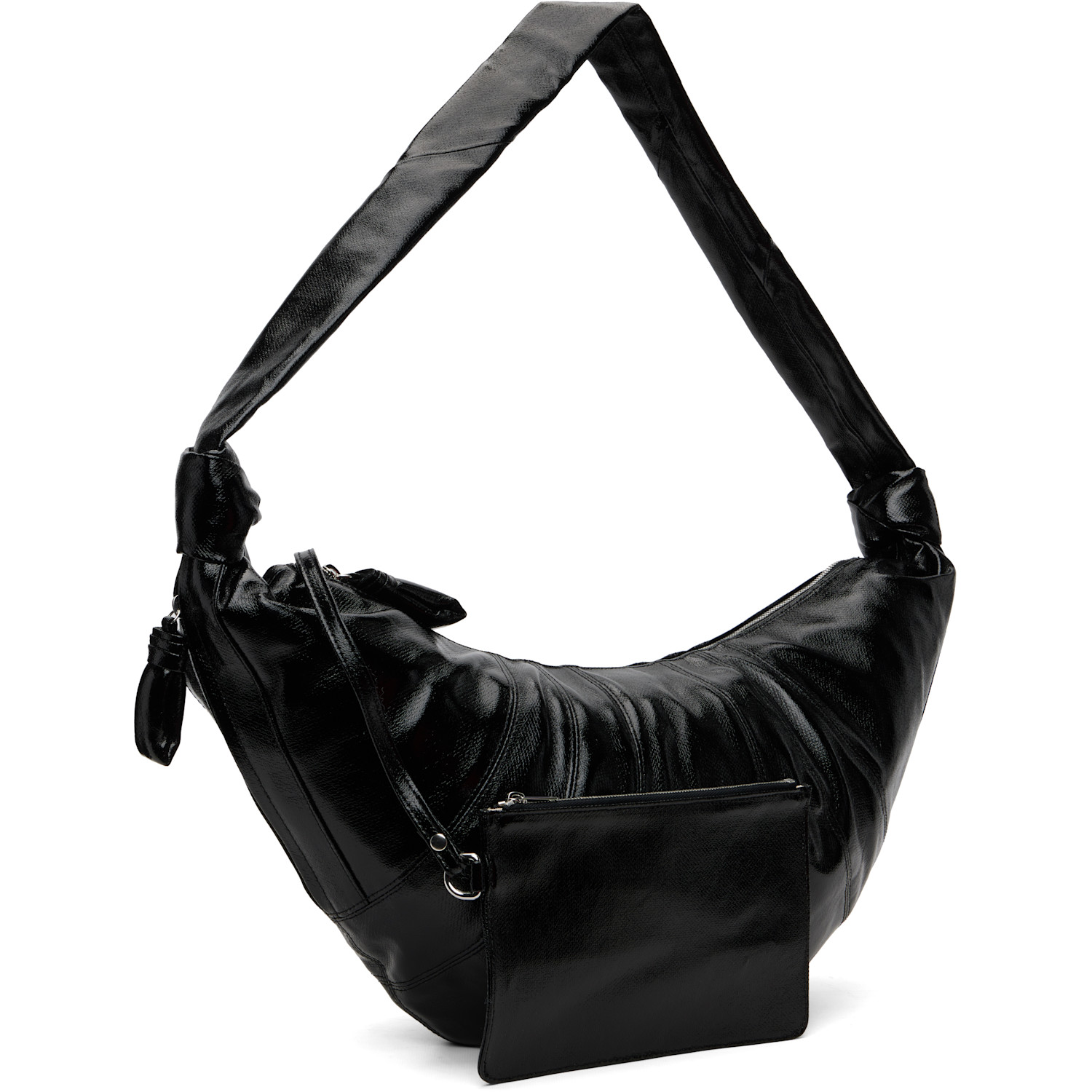  Lemaire Black Large Croissant Bag 