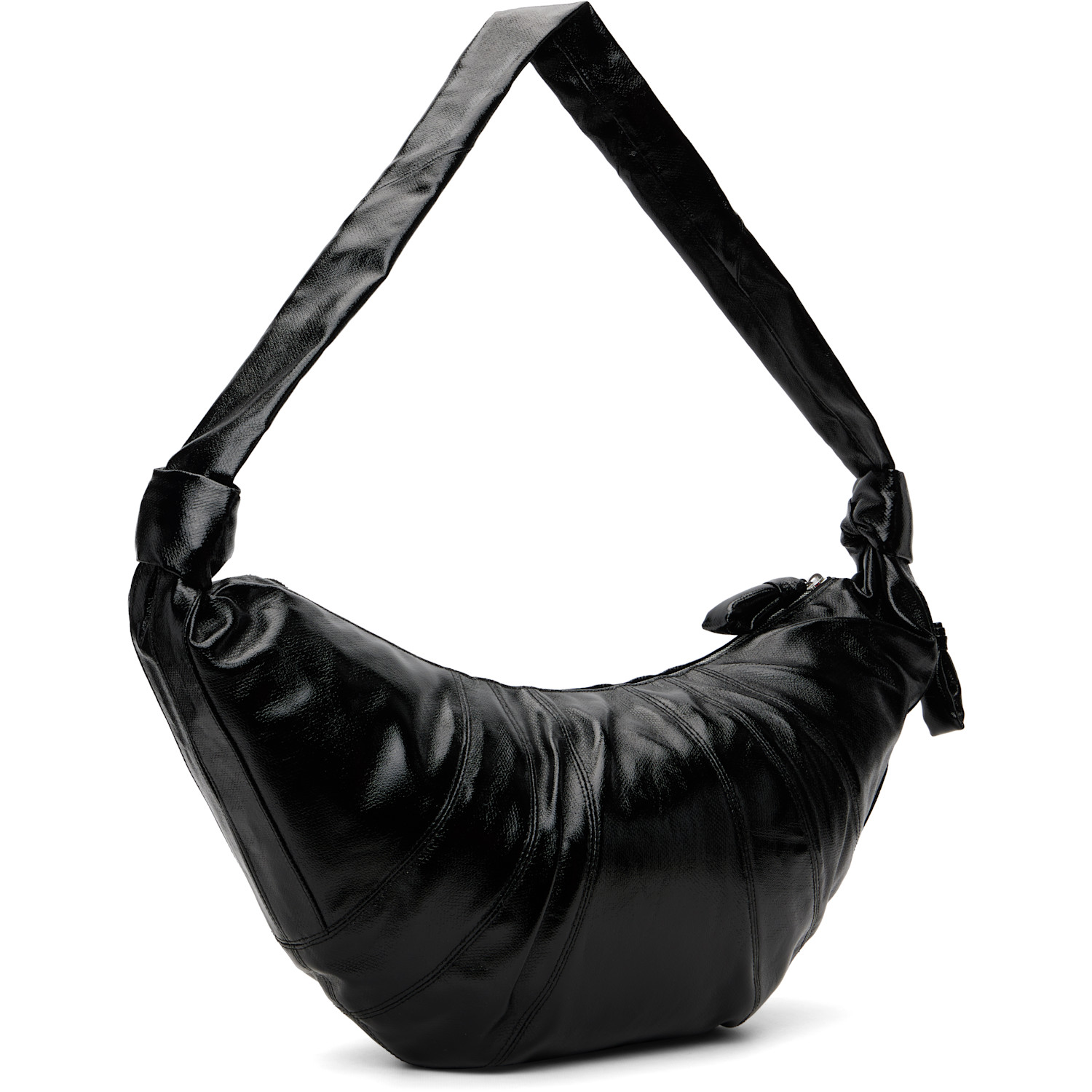  Lemaire Black Large Croissant Bag 