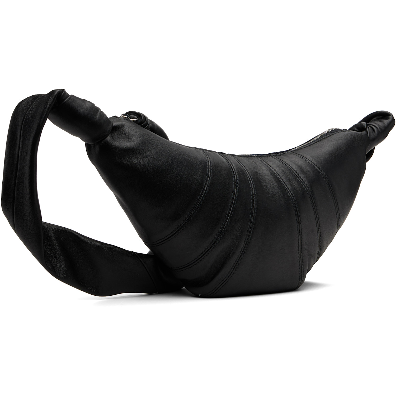 Lemaire Black Small Croissant Bag 