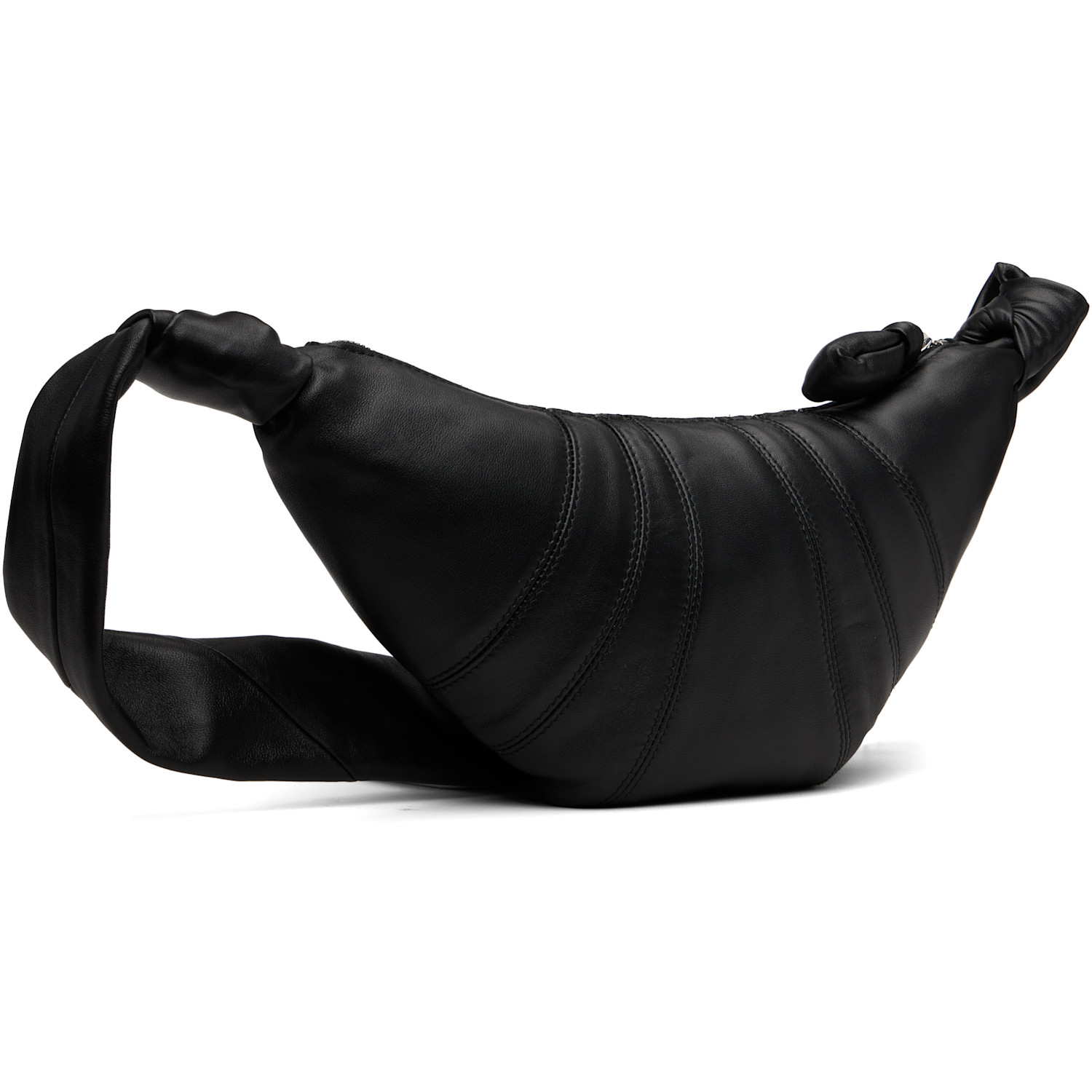  Lemaire Black Small Croissant Bag 