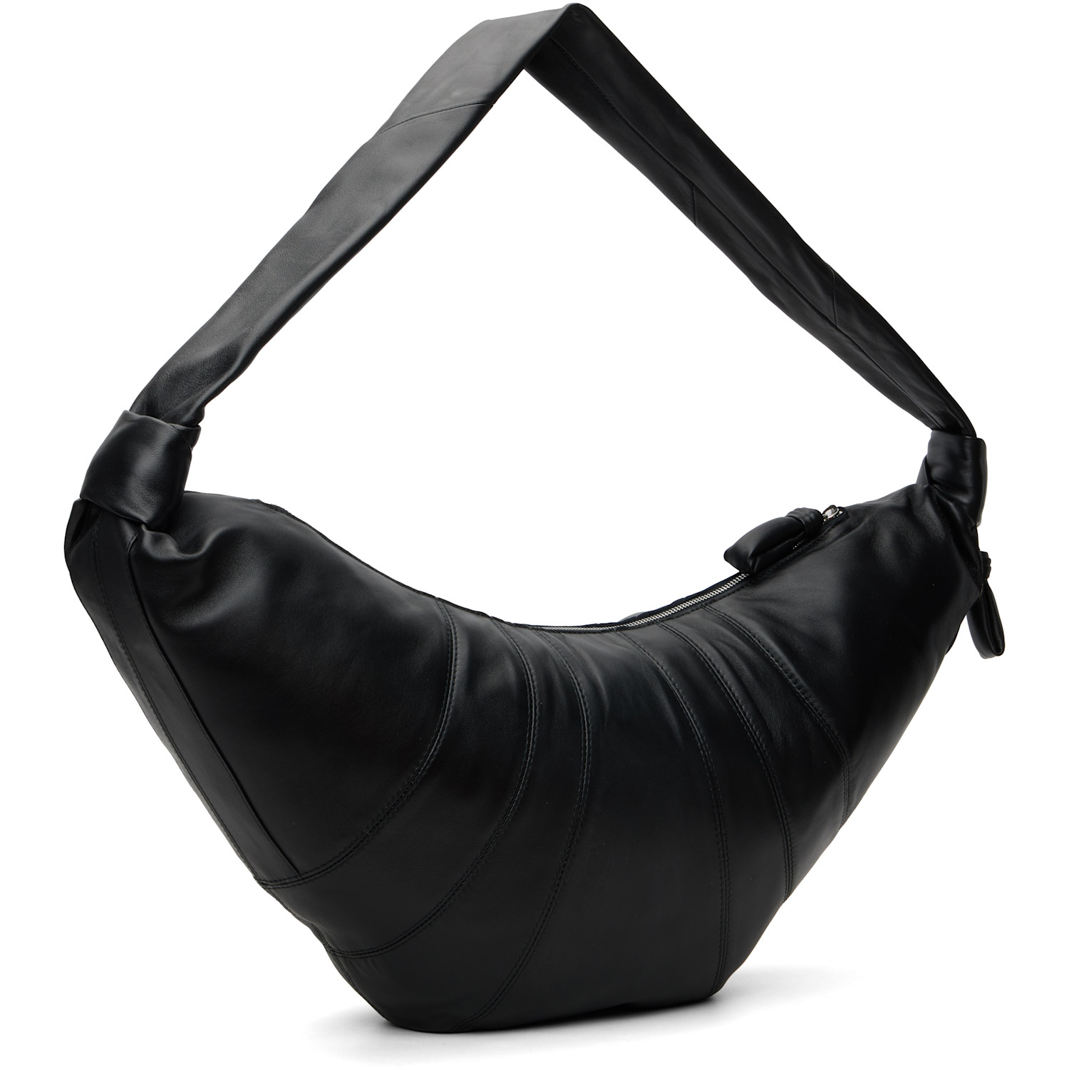  Lemaire Black Large Croissant Bag 