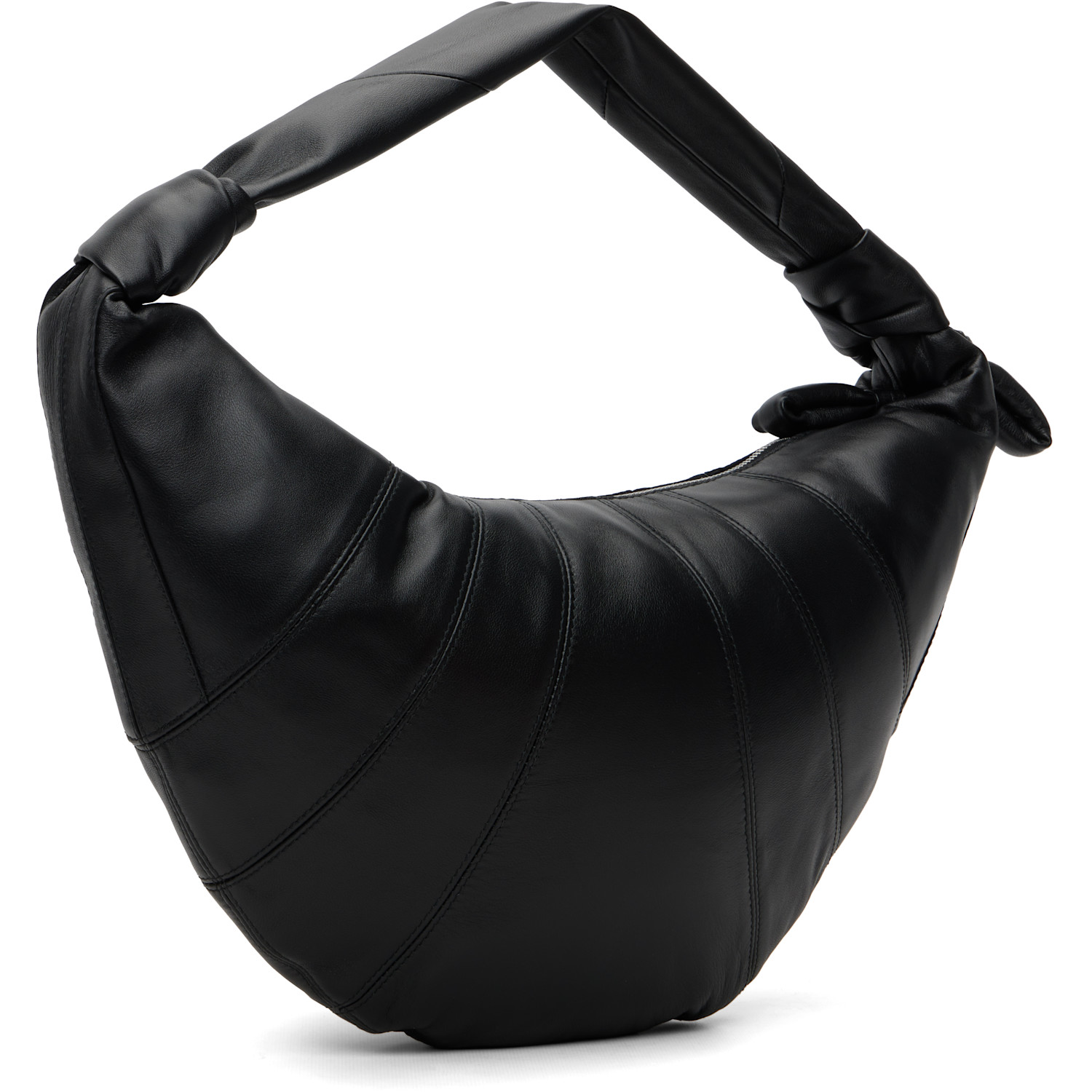  Lemaire Black Fortune Croissant Bag 