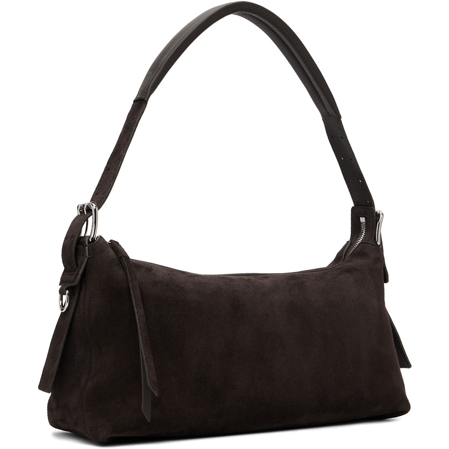  Lemaire Brown Belted Baguette Bag 