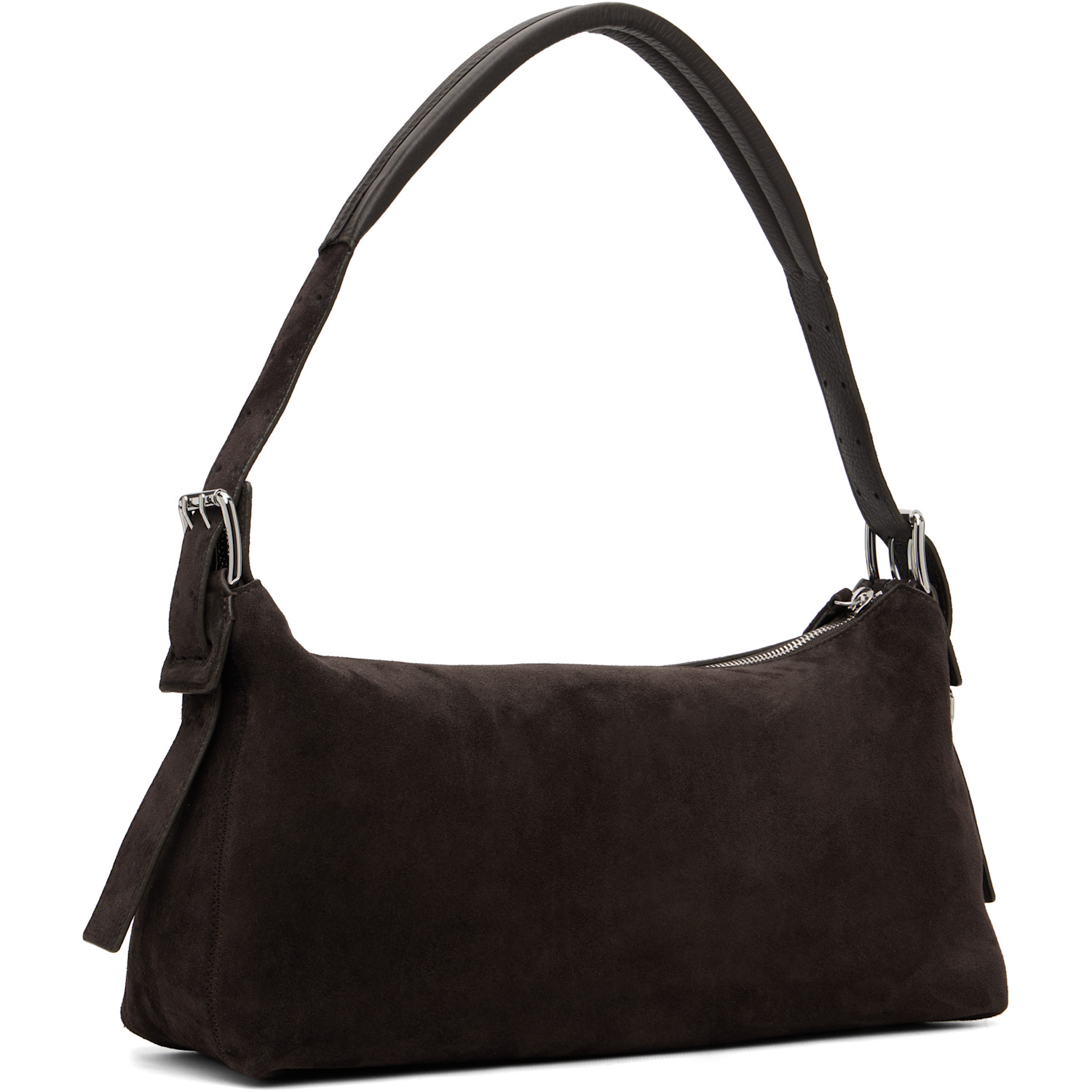  Lemaire Brown Belted Baguette Bag 