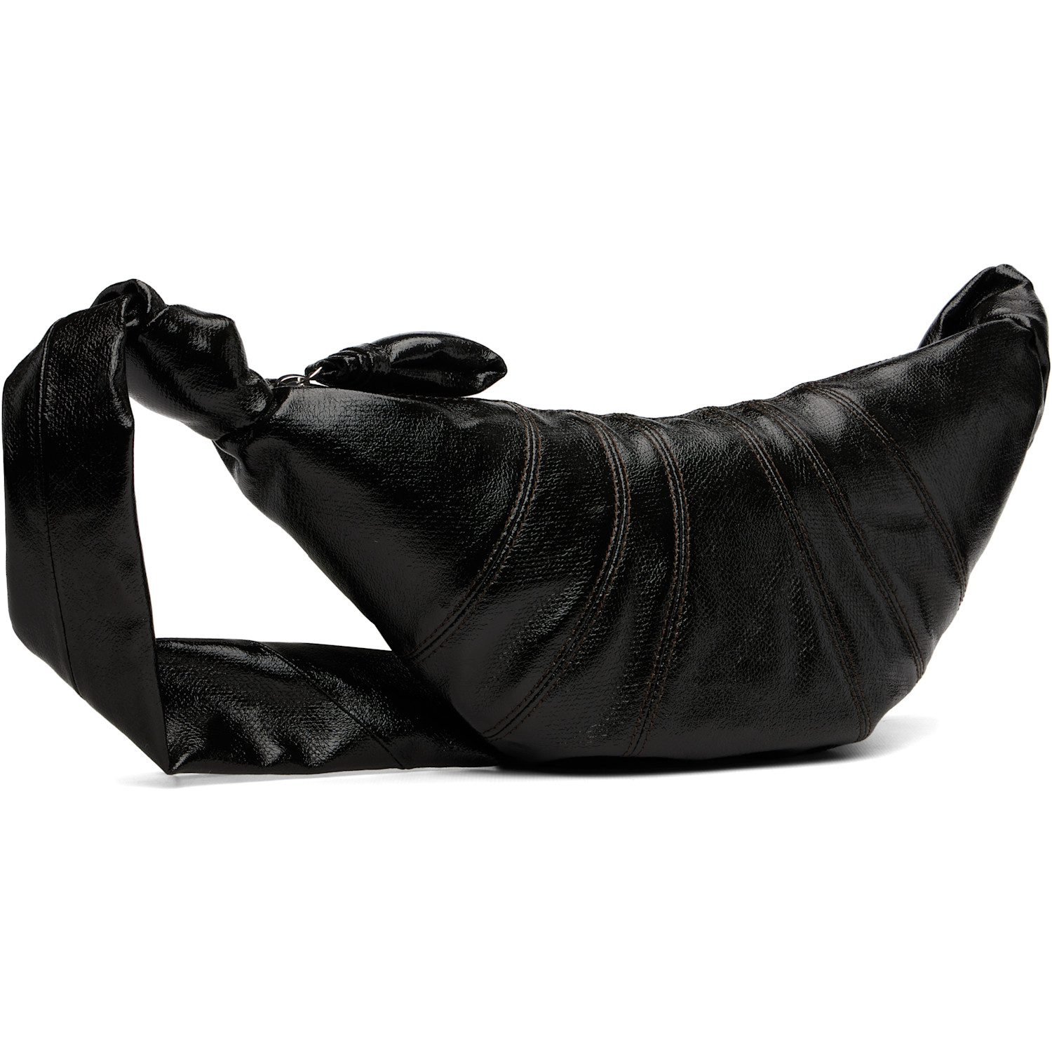  Lemaire Brown Small Croissant Bag 