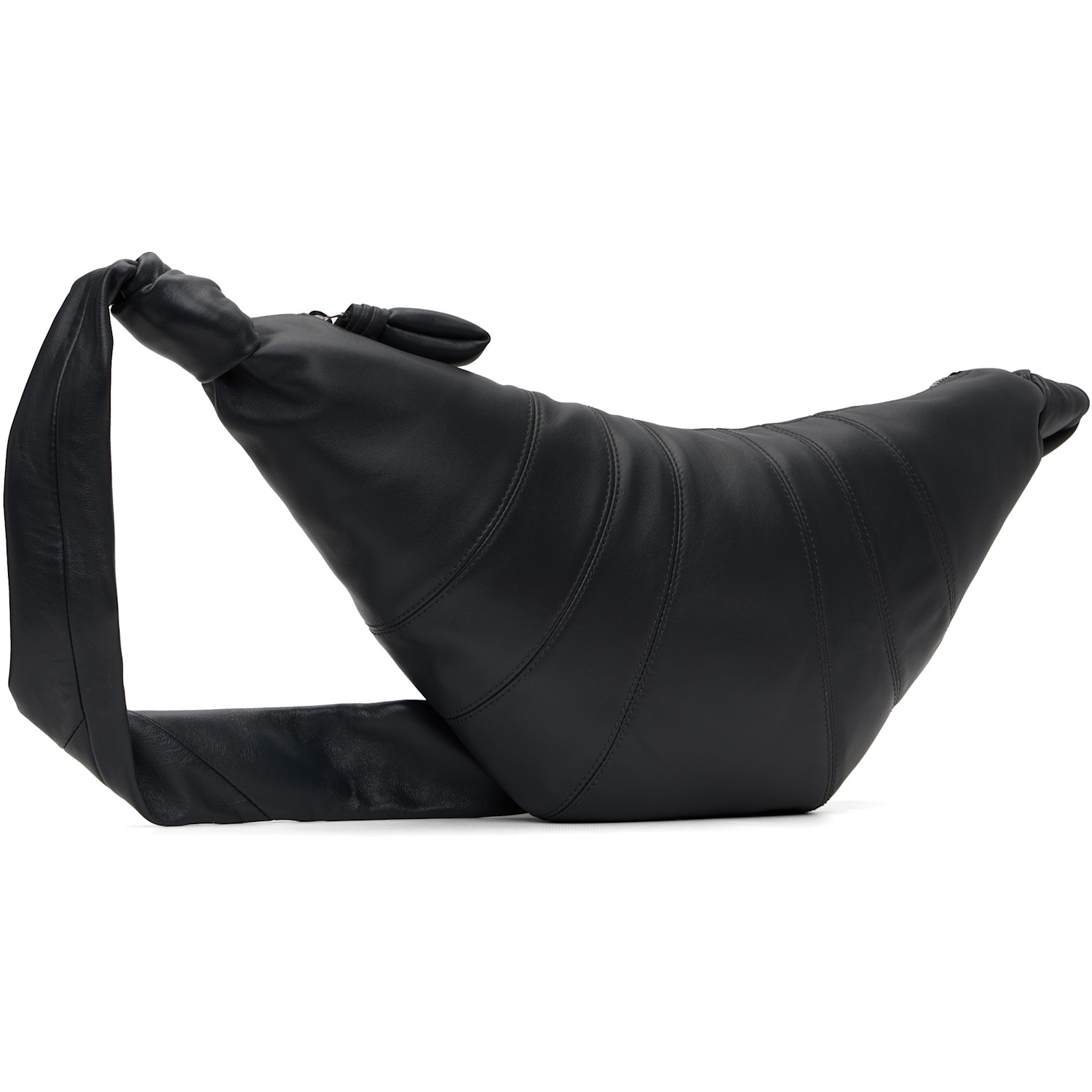  Lemaire Gray Medium Croissant Bag 