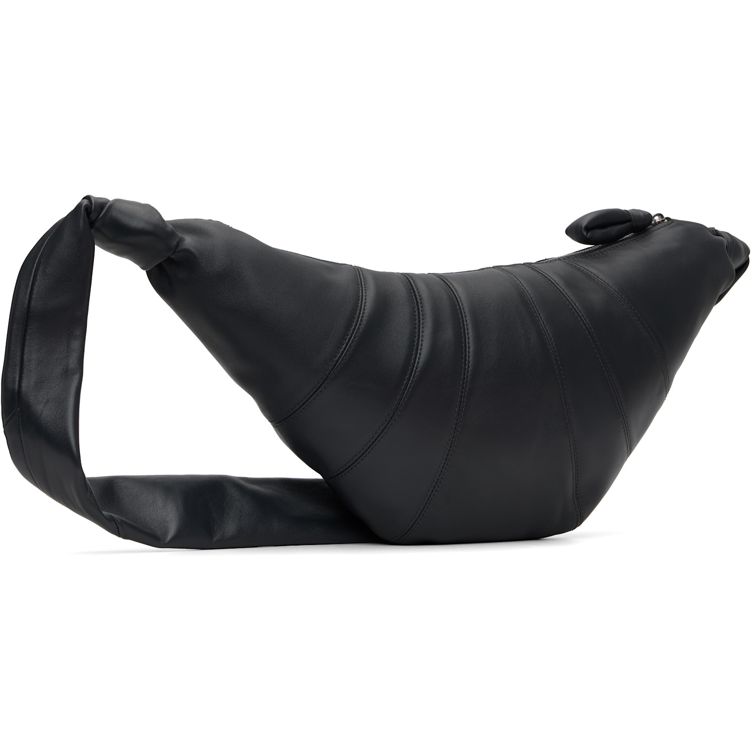  Lemaire Gray Medium Croissant Bag 