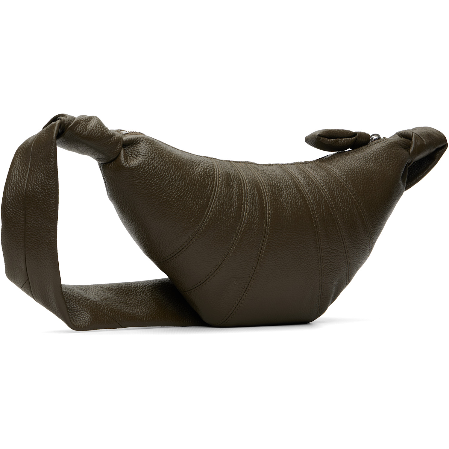  Lemaire Khaki Small Croissant Bag 