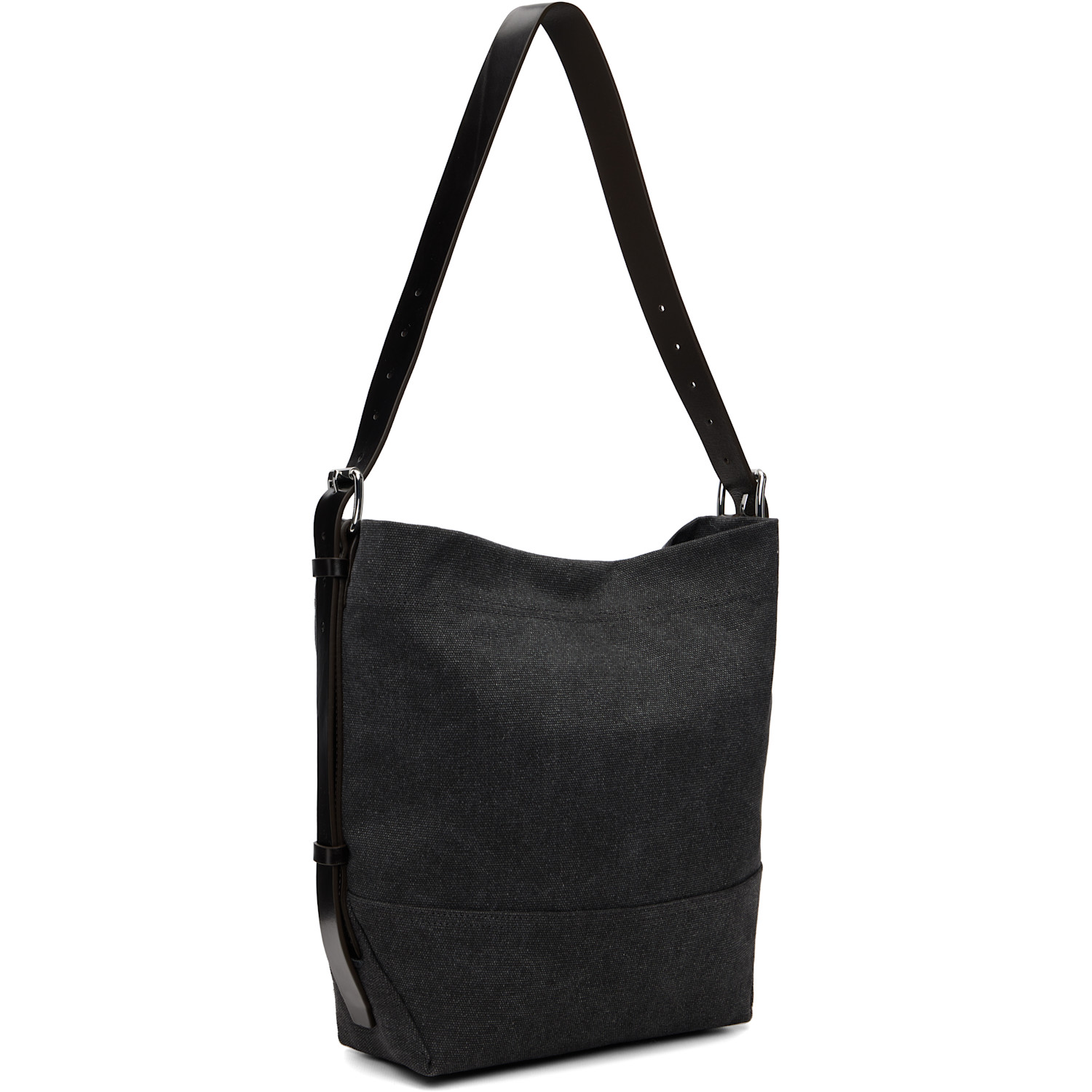  Lemaire Black Small Belted Tote 