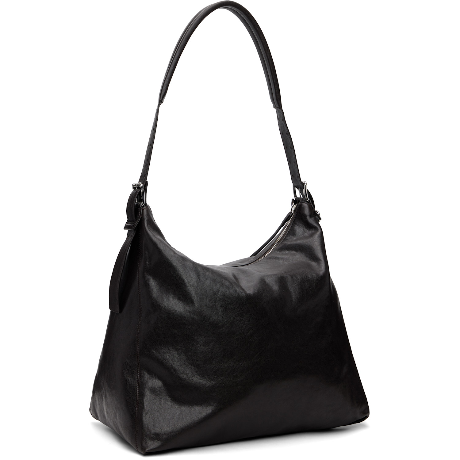  Lemaire Brown Belted Leather Tote 