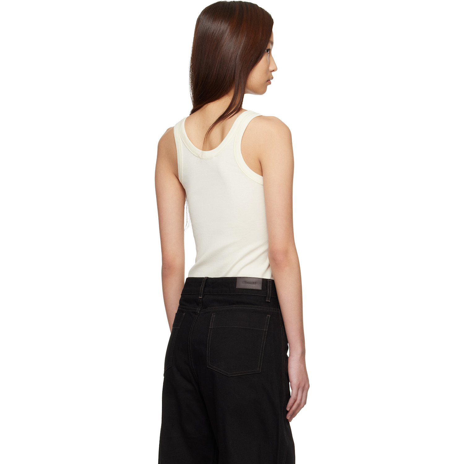  Lemaire Off-white Rib Tank Top 